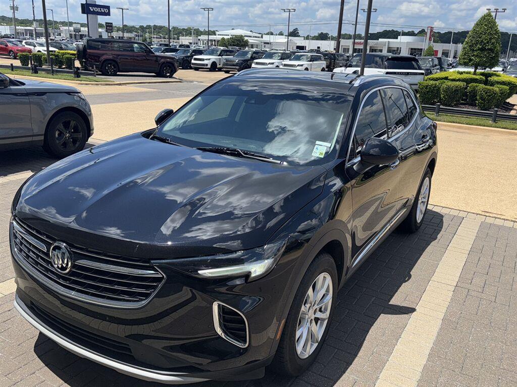 Black (Ebony Twilight Metallic) 2021 Buick Envision SUV / Crossover Front-Wheel Drive 9-Speed Automatic