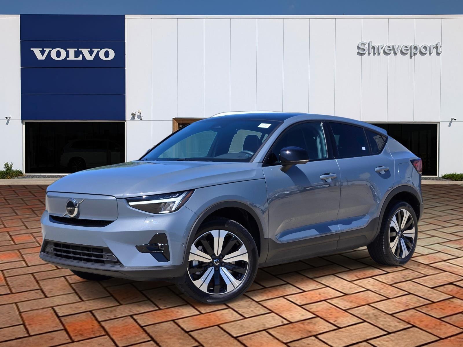 Thunder Gray Metallic 2023 Volvo C40 Recharge Twin Plus eAWD SUV / Crossover All-Wheel Drive Automatic