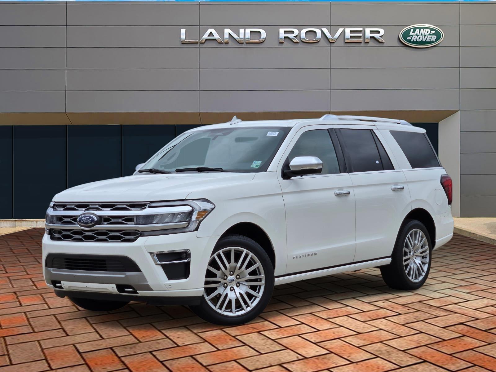 Star White Metallic Tri-Coat 2023 Ford Expedition Platinum 4WD SUV / Crossover Four-Wheel Drive Automatic