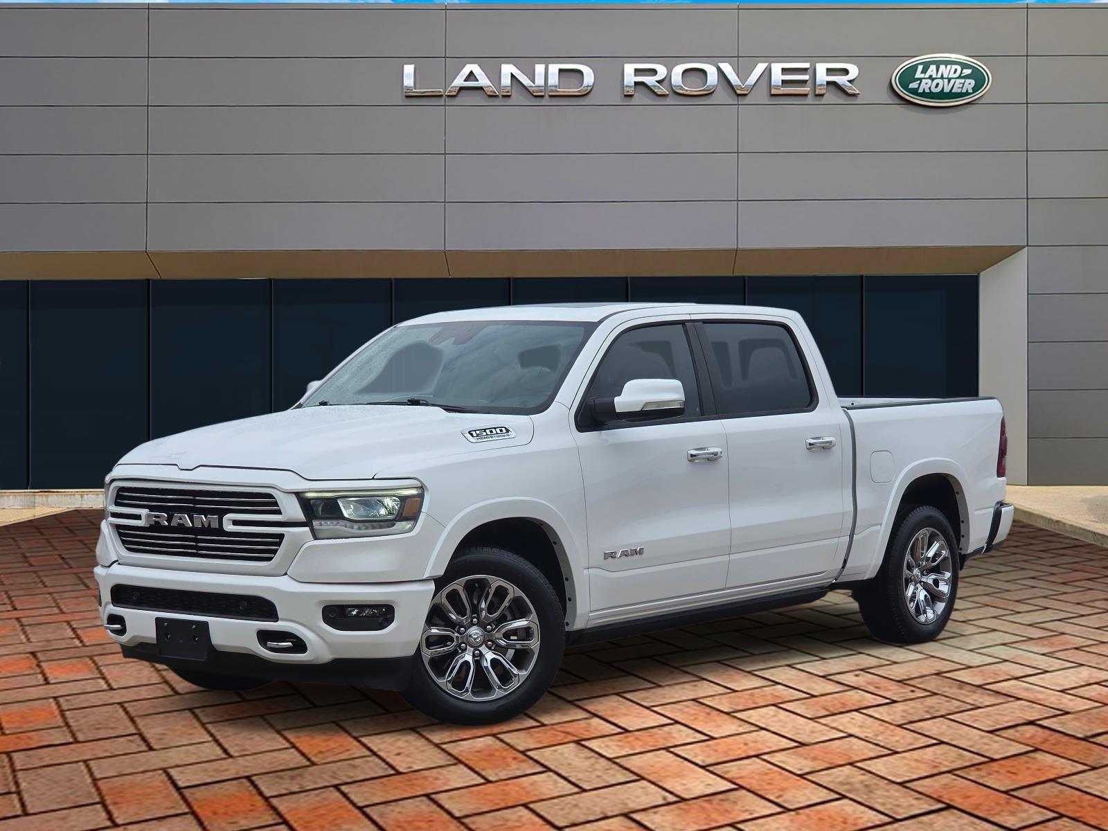 Ivory White Tri-Coat Pearlcoat 2021 RAM 1500 Pickup Truck 4X2 8-Speed Automatic