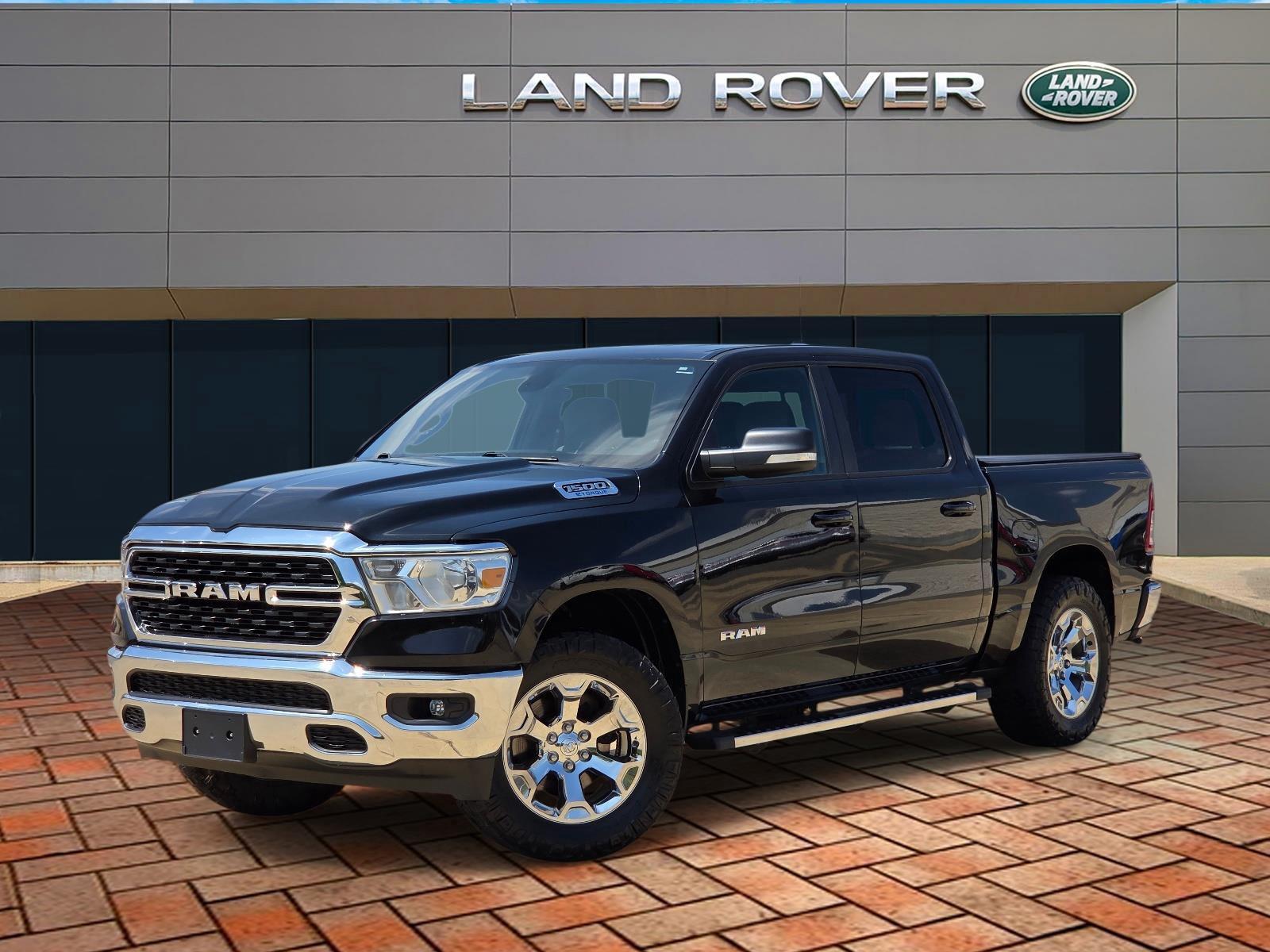 Diamond Black Crystal Pearlcoat 2022 RAM 1500 Pickup Truck 4X2 8-Speed Automatic