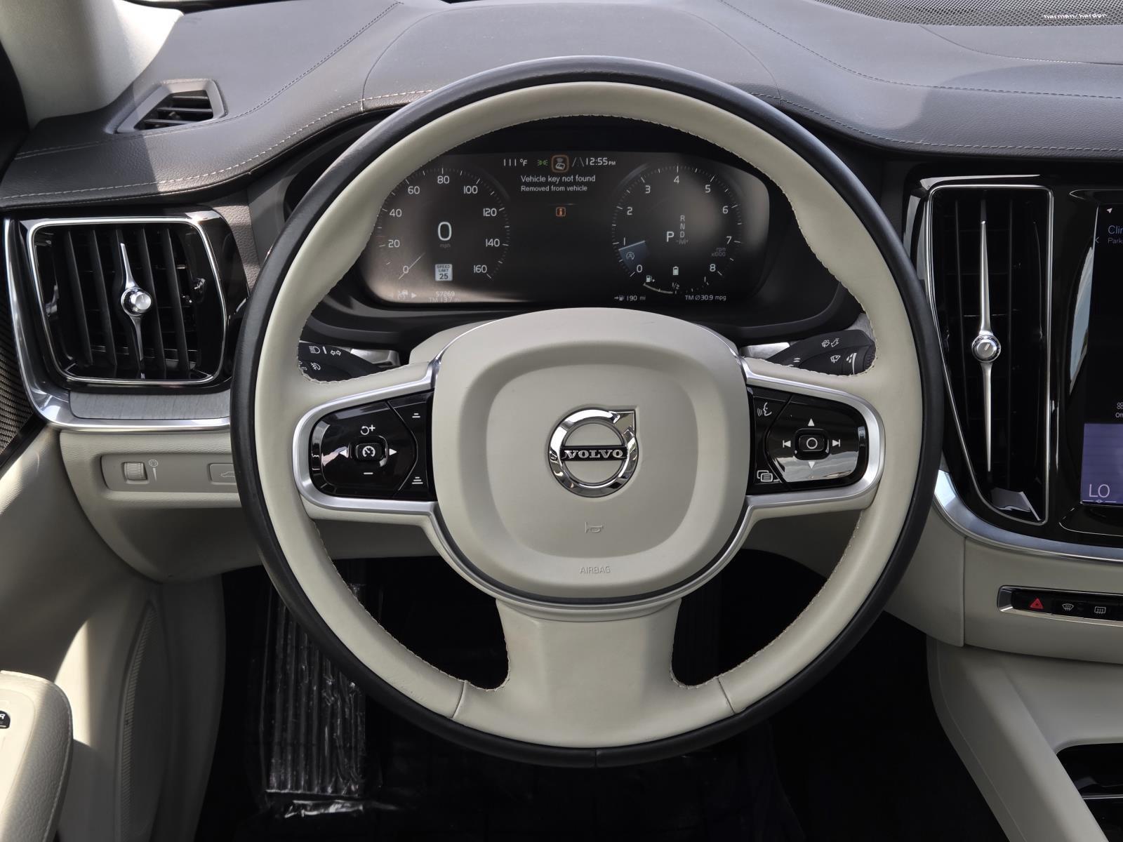 Certified Used 2022 Crystal White Metallic Volvo Inscription image 16