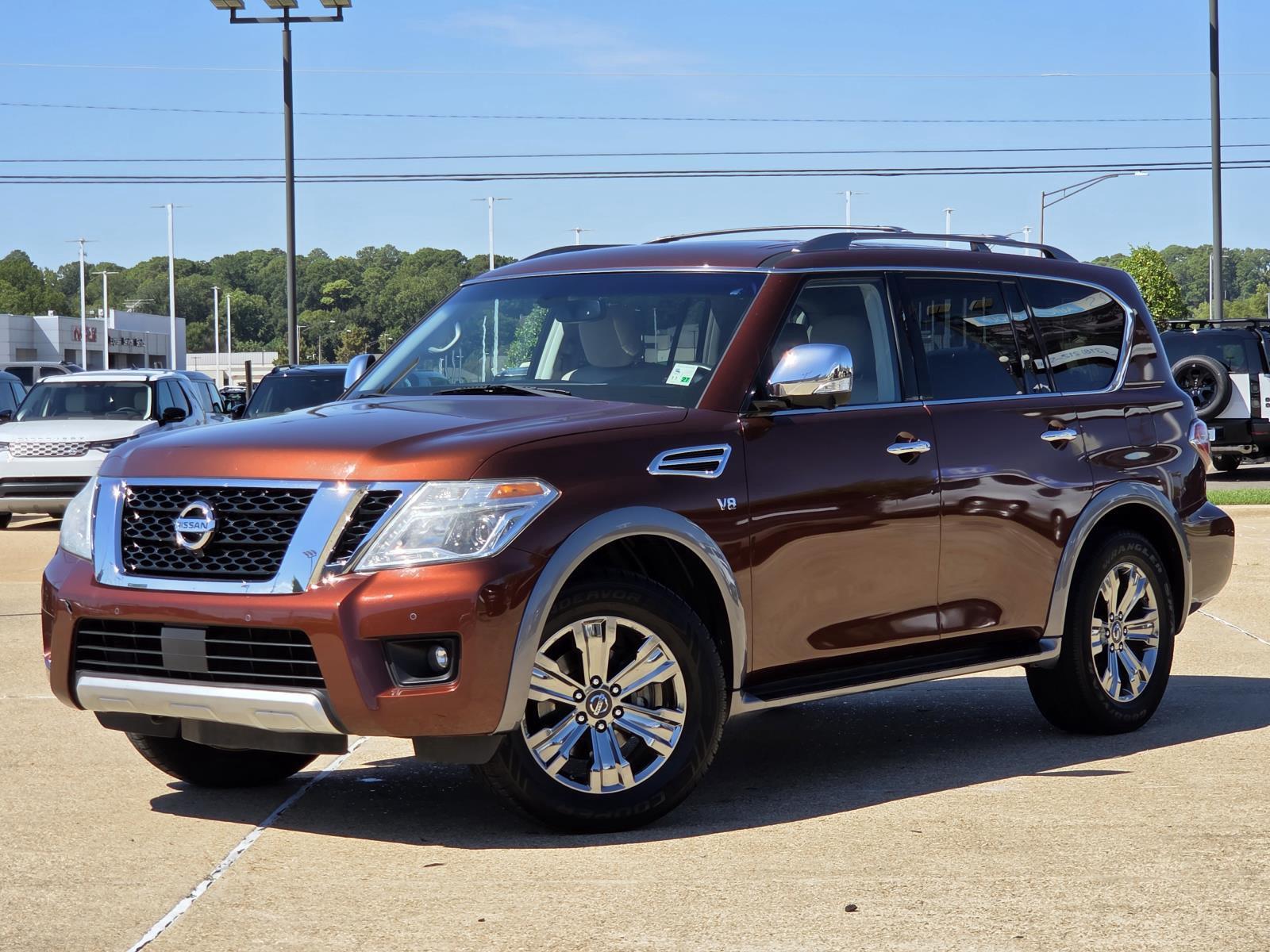Red (Forged Copper) 2017 Nissan Armada SUV / Crossover 4X2 Automatic