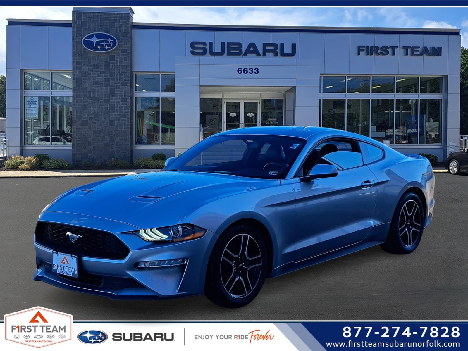 2020 FORD MUSTANG EcoBoost Coupe Rear Wheel Drive