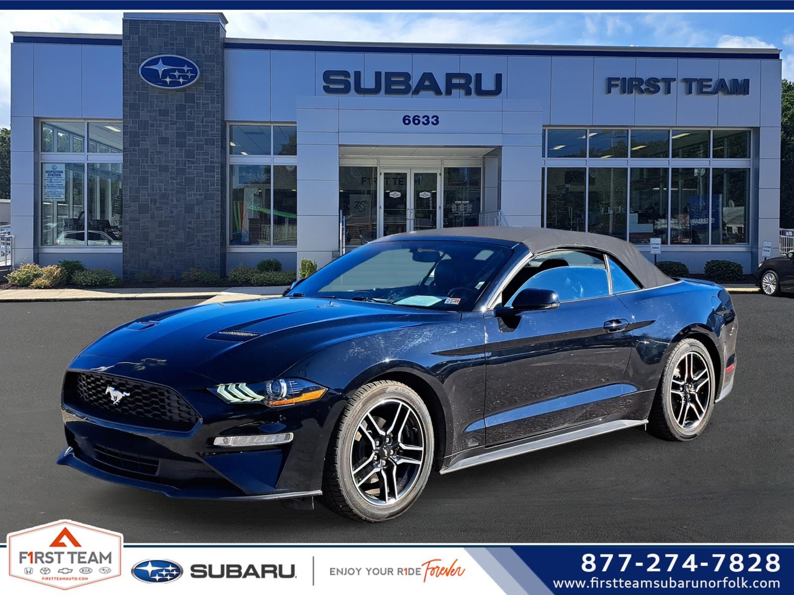 2020 FORD MUSTANG EcoBoost Premium Convertible Rear Wheel Drive