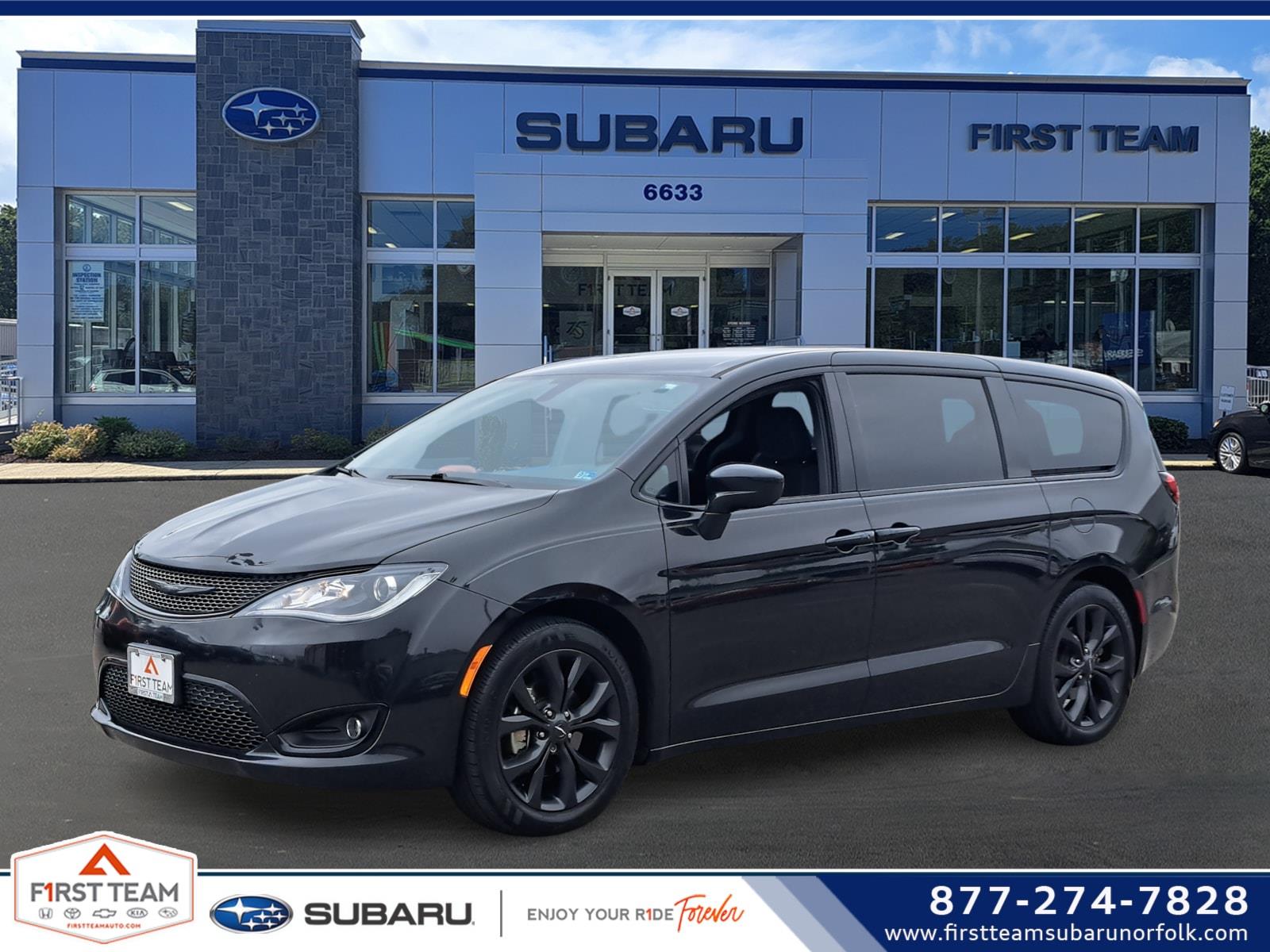 2018 Chrysler Pacifica Touring Plus Sports Van Front Wheel Drive