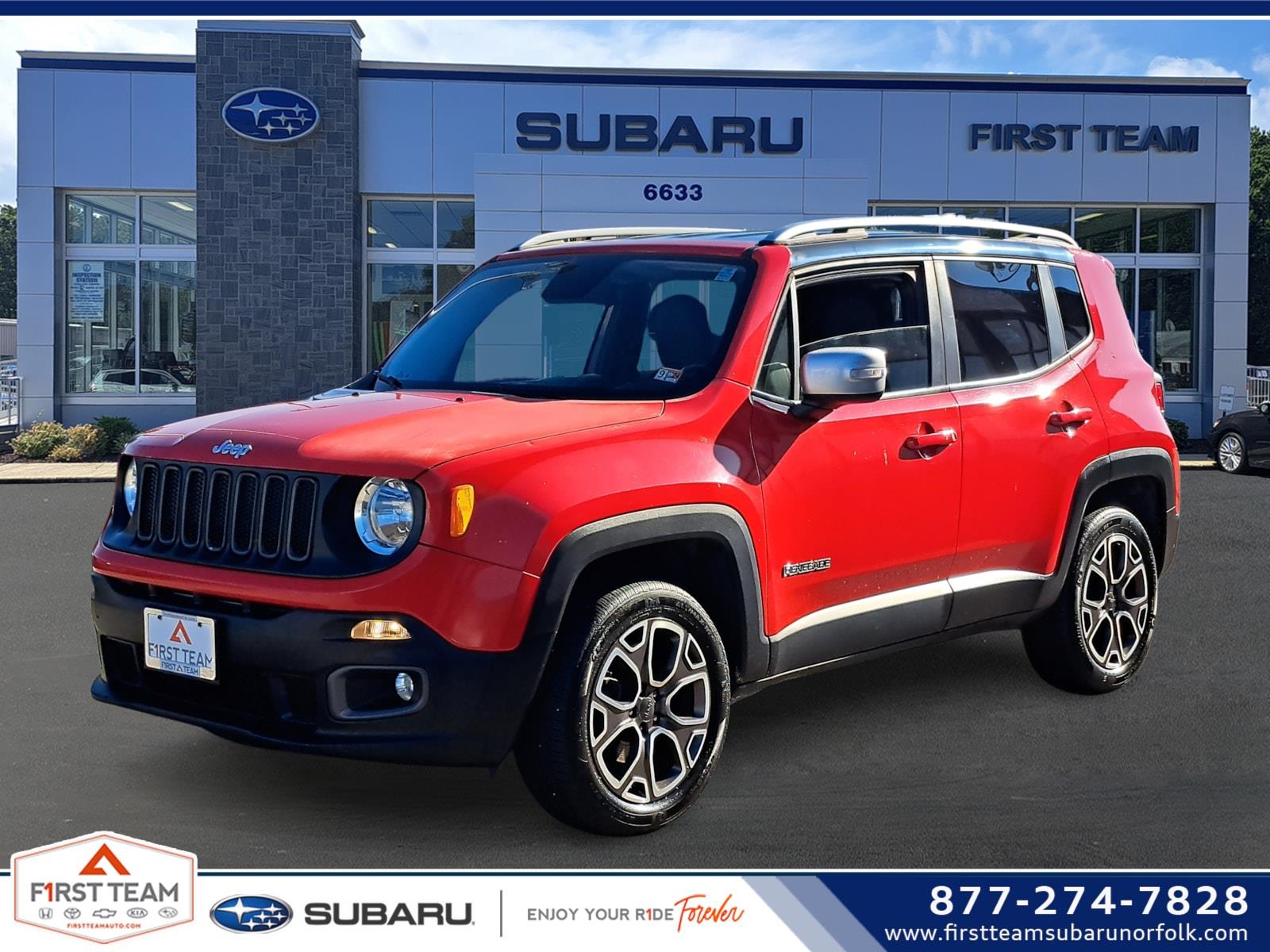 2016 Jeep Renegade Limited SUV Four Wheel Drive
