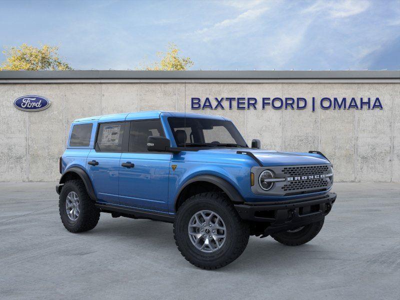 Velocity Blue 2025 Ford Bronco Badlands 4-Door 4WD SUV / Crossover Four-Wheel Drive Automatic
