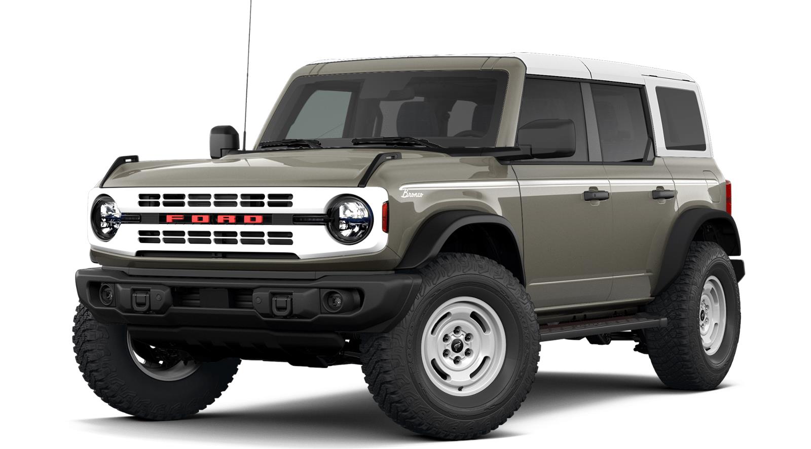 Marsh Gray 2026 Ford Bronco SUV / Crossover Four-Wheel Drive 7-Speed Manual