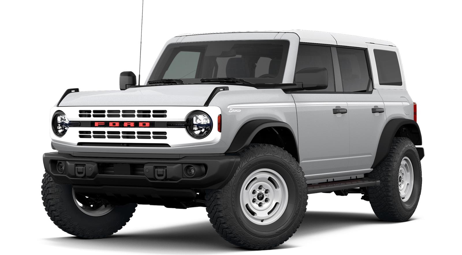 Avalanche Gray 2026 Ford Bronco SUV / Crossover Four-Wheel Drive 7-Speed Manual