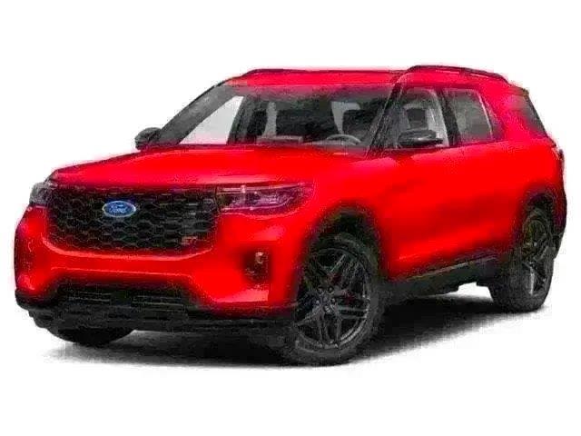 Rapid Red 2026 Ford Explorer SUV / Crossover All-Wheel Drive Automatic