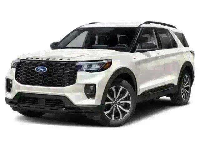 Star White 2026 Ford Explorer SUV / Crossover All-Wheel Drive Automatic