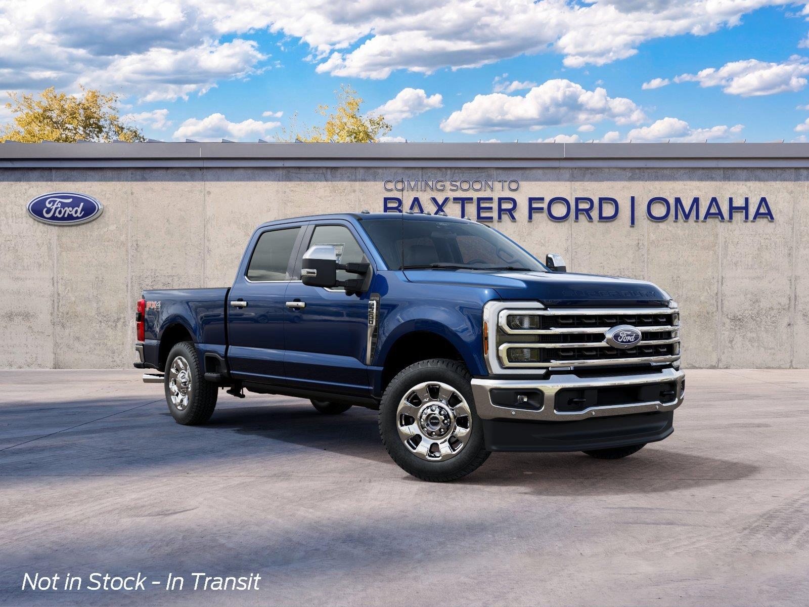 Neptune Blue 2027 Ford F-250 Super Duty Pickup Truck Four-Wheel Drive Automatic
