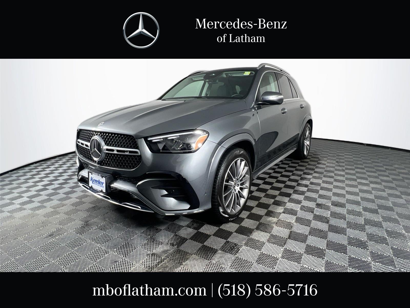 Gray (Selenite Grey Metallic) 2024 Mercedes-Benz GLE 350 4MATIC SUV / Crossover All-Wheel Drive Automatic
