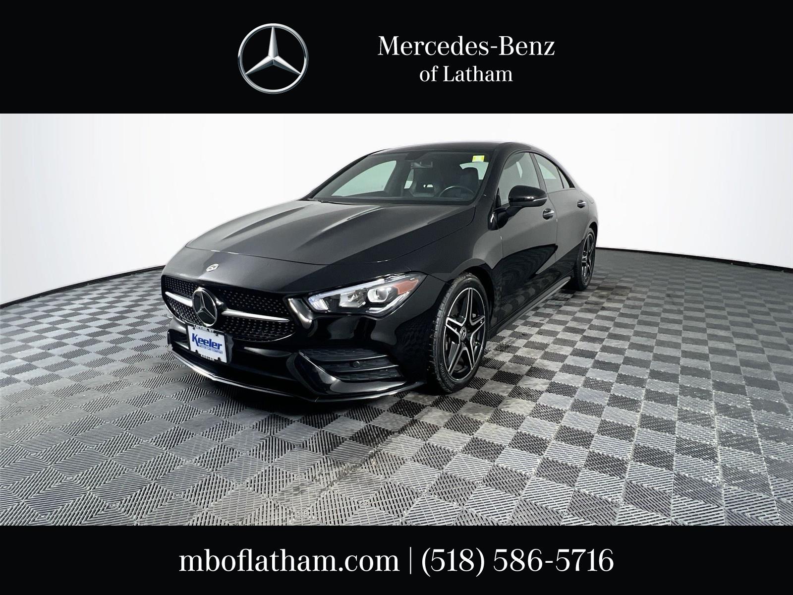Night Black 2021 Mercedes-Benz CLA 250 4MATIC Coupe All-Wheel Drive Automatic