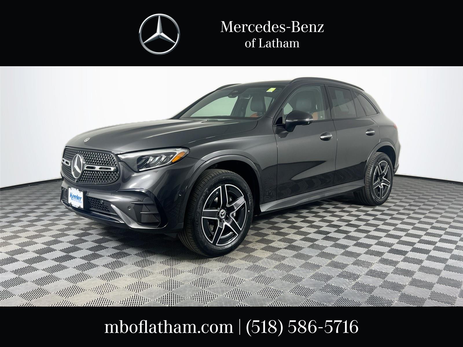 Gray (Selenite Grey Metallic) 2023 Mercedes-Benz GLC 300 4MATIC SUV / Crossover All-Wheel Drive Automatic