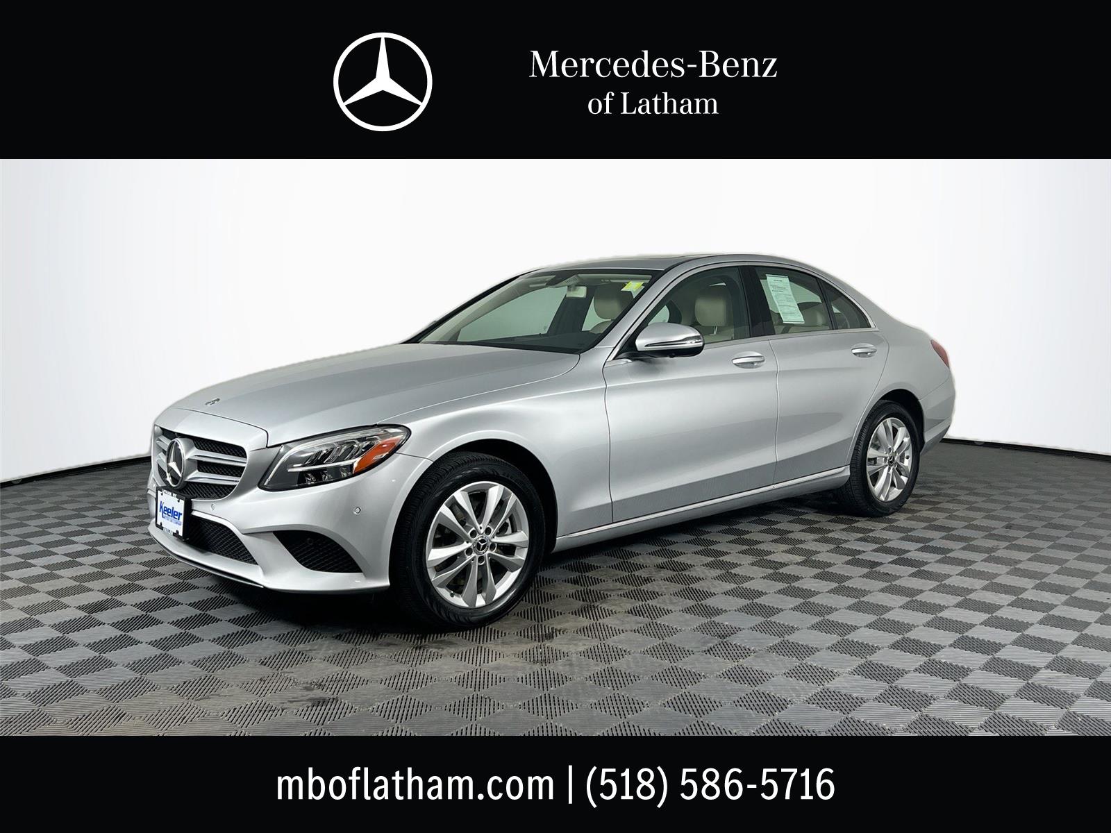 Iridium Silver Metallic 2020 Mercedes-Benz C-Class C 300 Sedan 4MATIC Sedan All-Wheel Drive Automatic