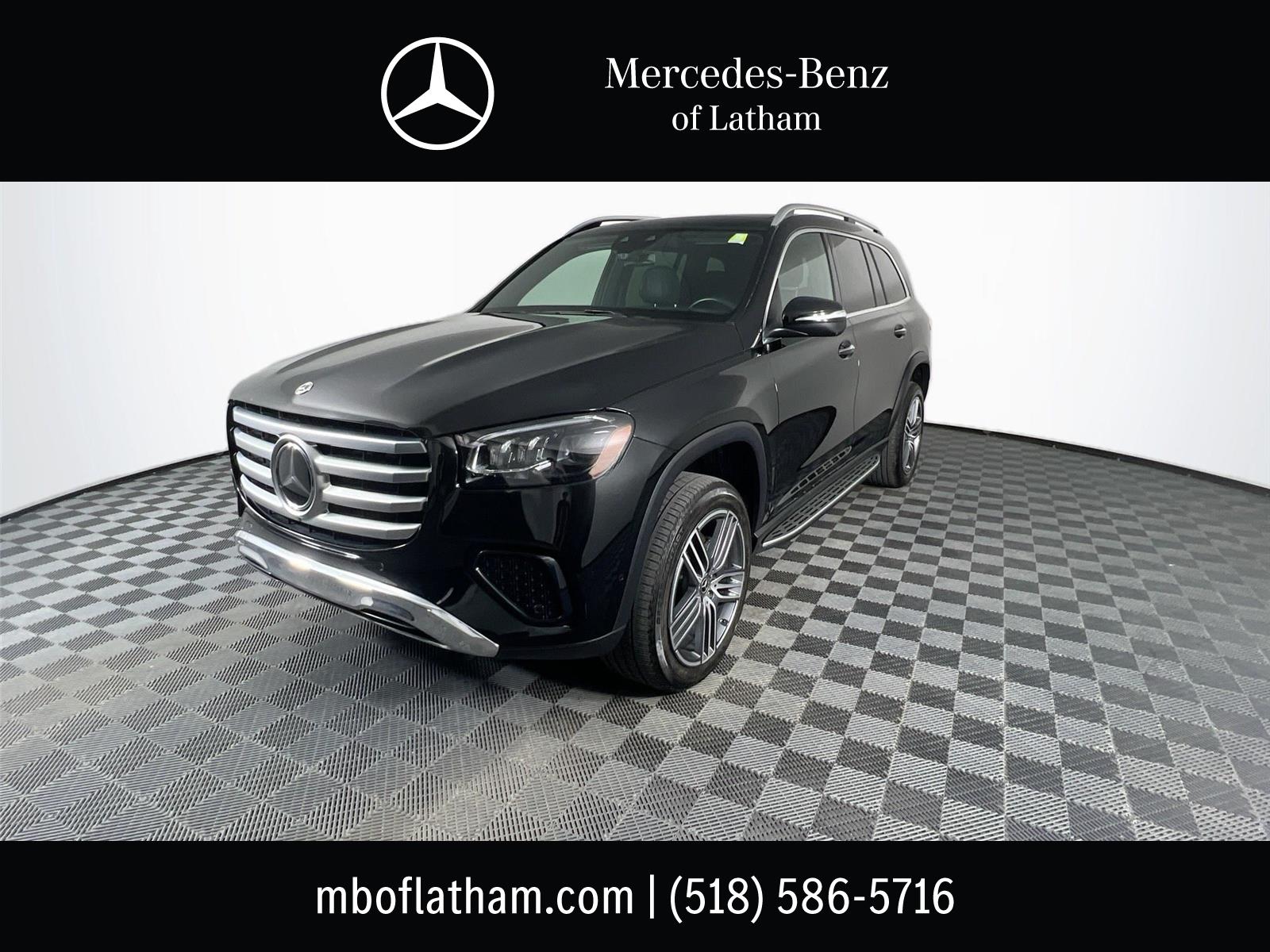 Obsidian Black Metallic 2024 Mercedes-Benz GLS SUV / Crossover All-Wheel Drive Automatic