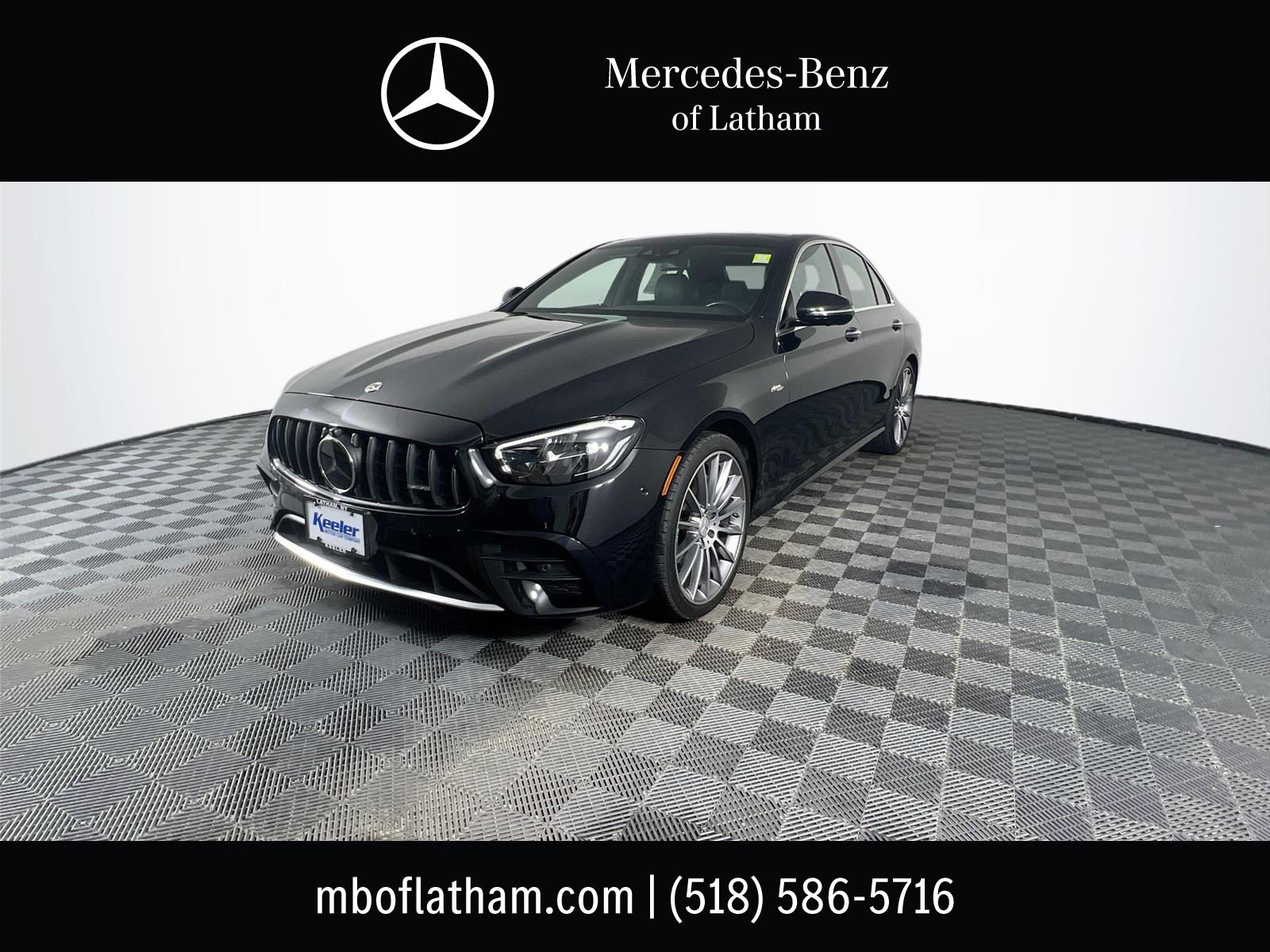 Black 2022 Mercedes-Benz E-Class Sedan All-Wheel Drive Automatic