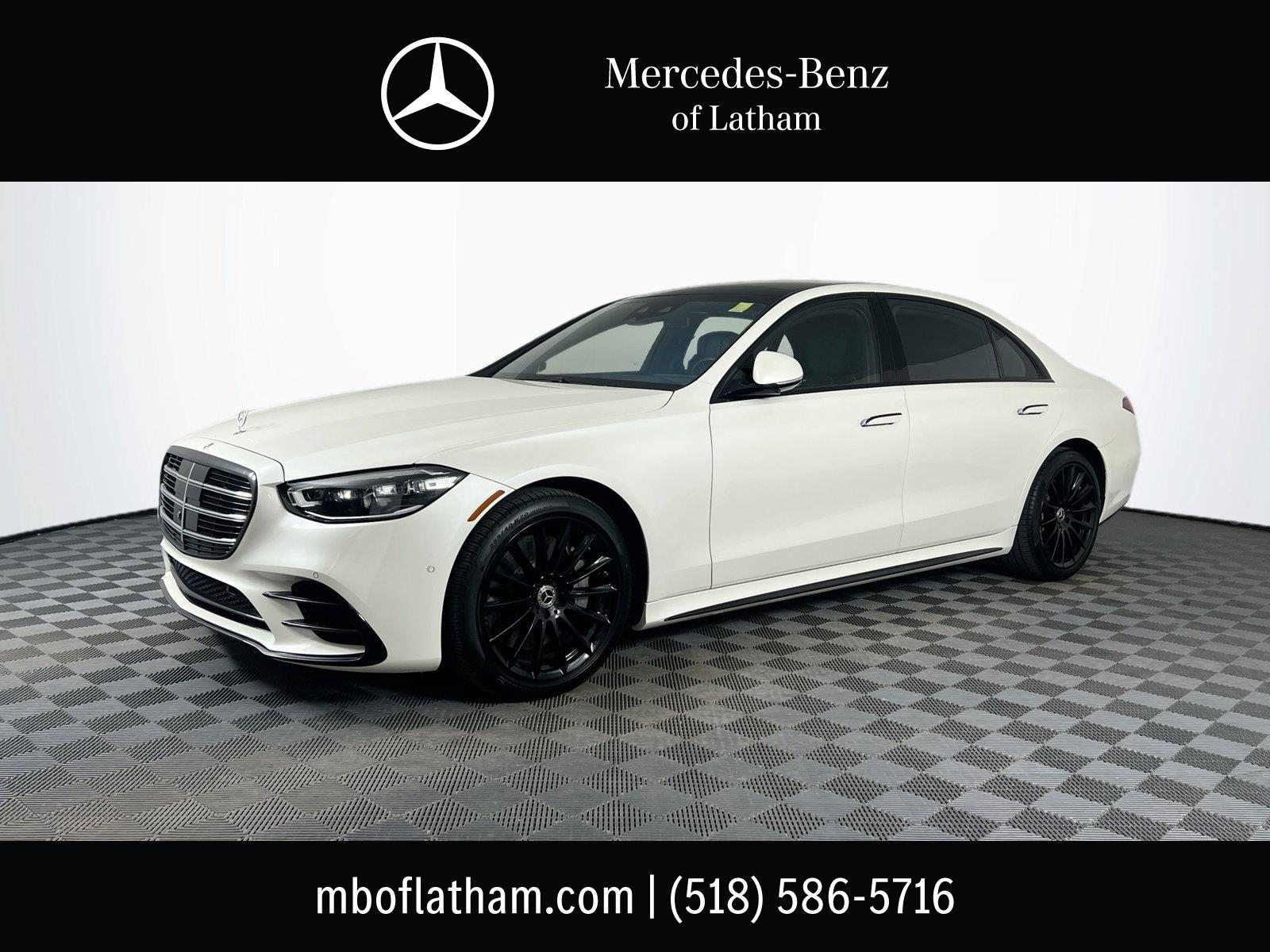 MANUFAKTUR exclusive diamond white bright 2023 Mercedes-Benz S-Class Sedan All-Wheel Drive Automatic