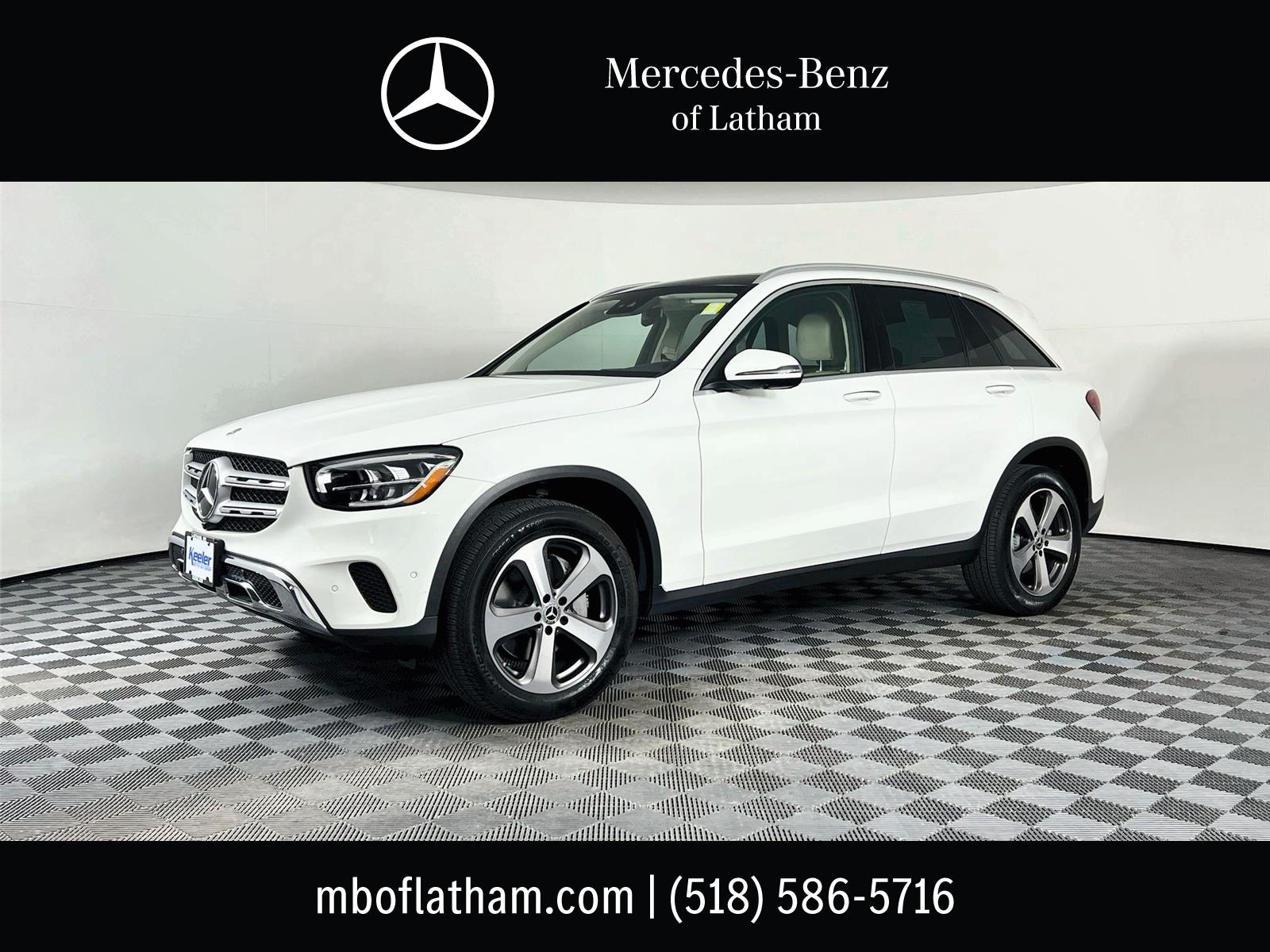 Polar White 2022 Mercedes-Benz GLC SUV / Crossover All-Wheel Drive Automatic