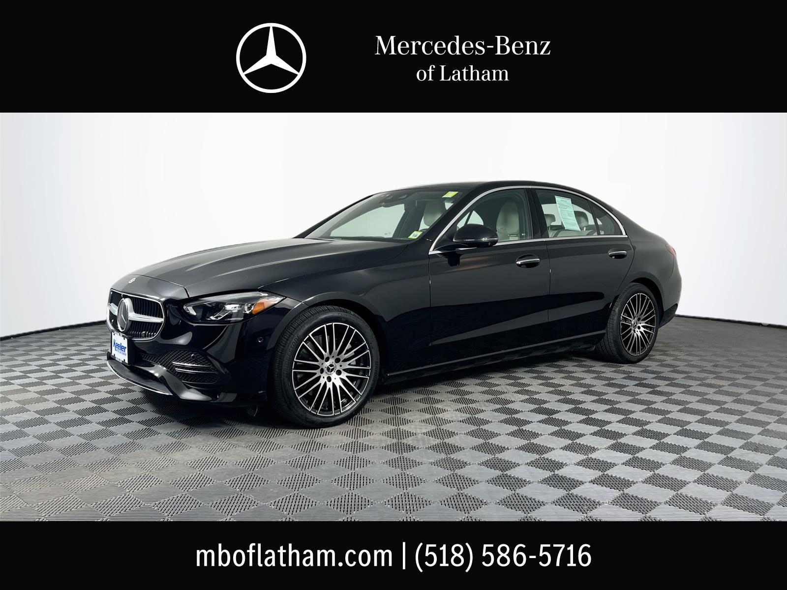 Black 2026 Mercedes-Benz C-Class Sedan All-Wheel Drive Automatic