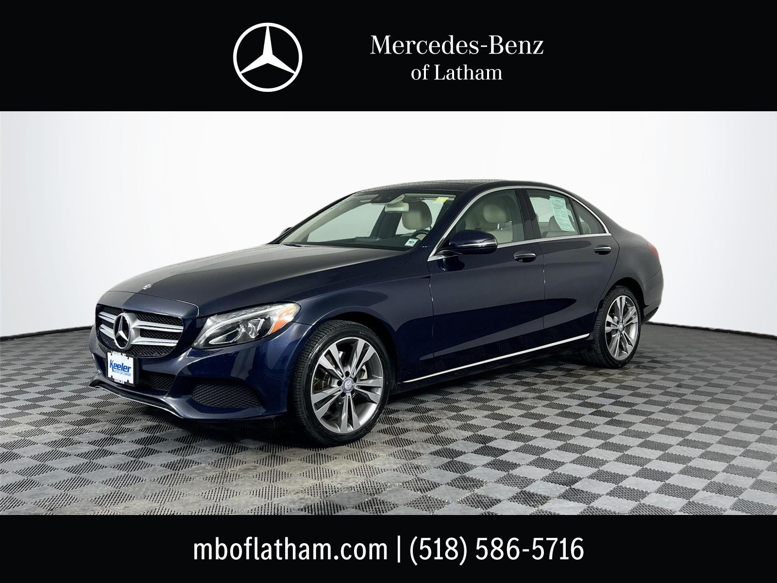 Cavansite Blue Metallic 2017 Mercedes-Benz C-Class Sedan All-Wheel Drive Automatic
