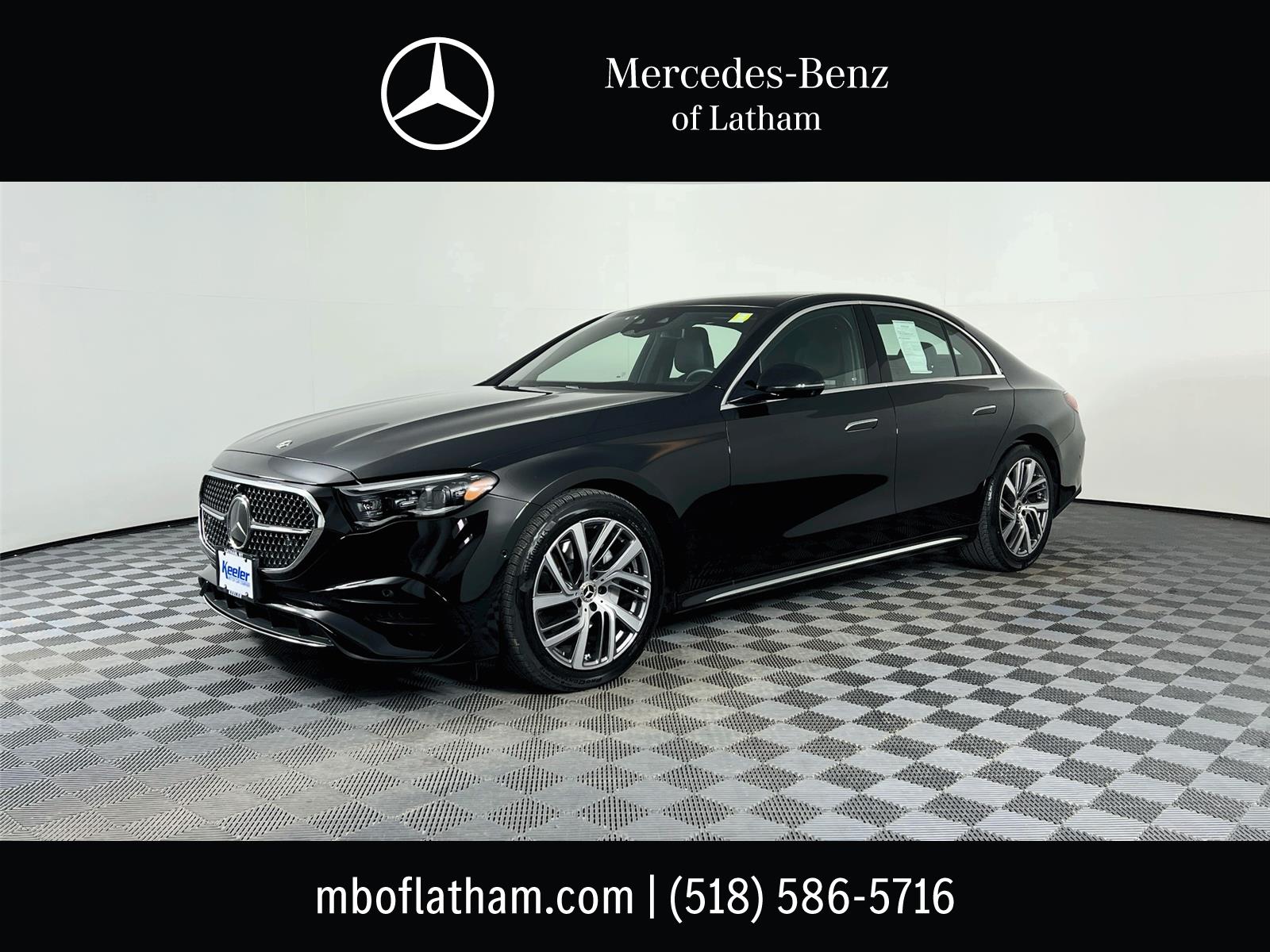 Black 2026 Mercedes-Benz E-Class Sedan All-Wheel Drive Automatic