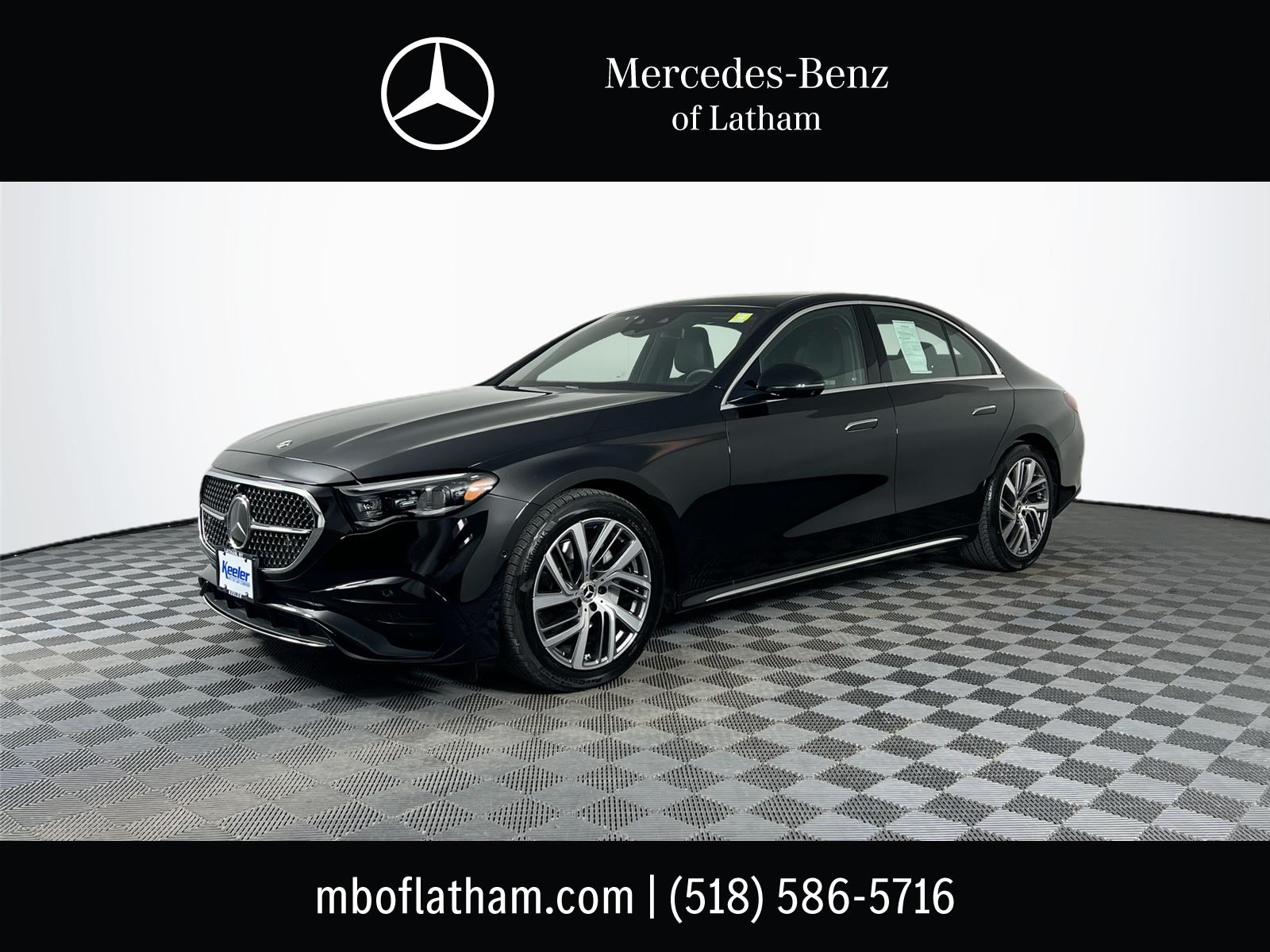 Black 2026 Mercedes-Benz E-Class Sedan All-Wheel Drive Automatic