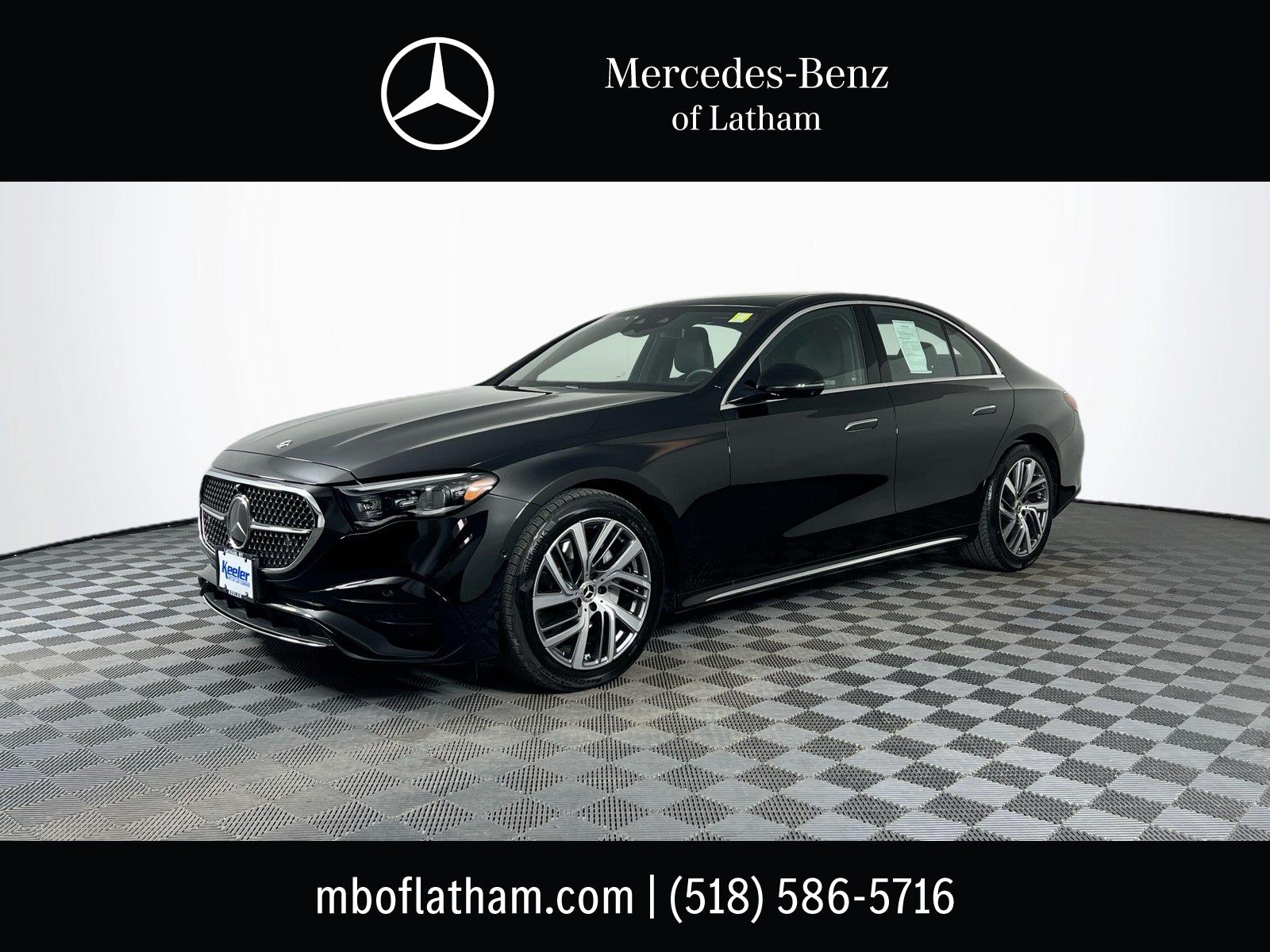Black 2026 Mercedes-Benz E-Class Sedan All-Wheel Drive Automatic