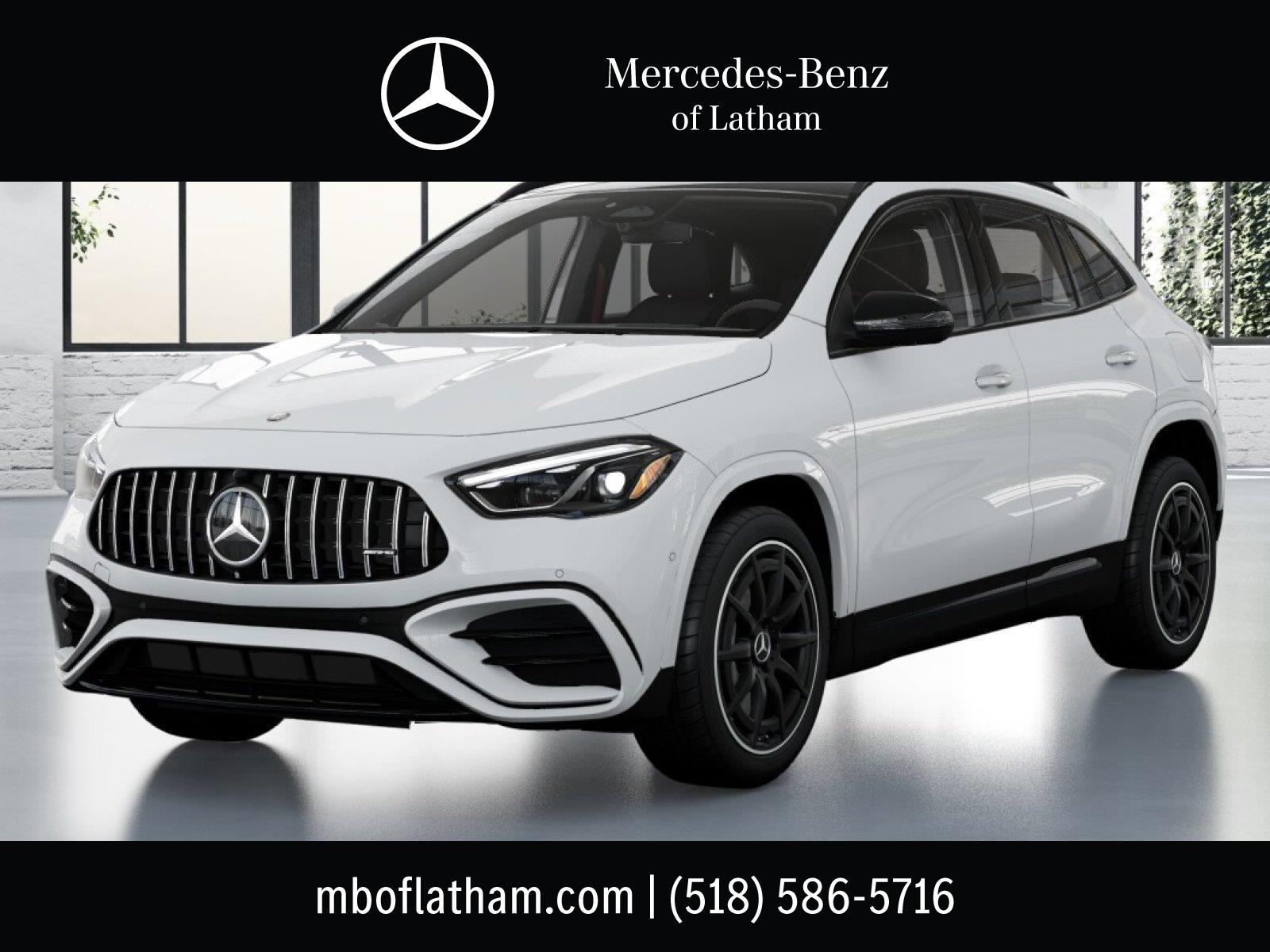 Polar White 2026 Mercedes-Benz GLA SUV / Crossover All-Wheel Drive Automatic