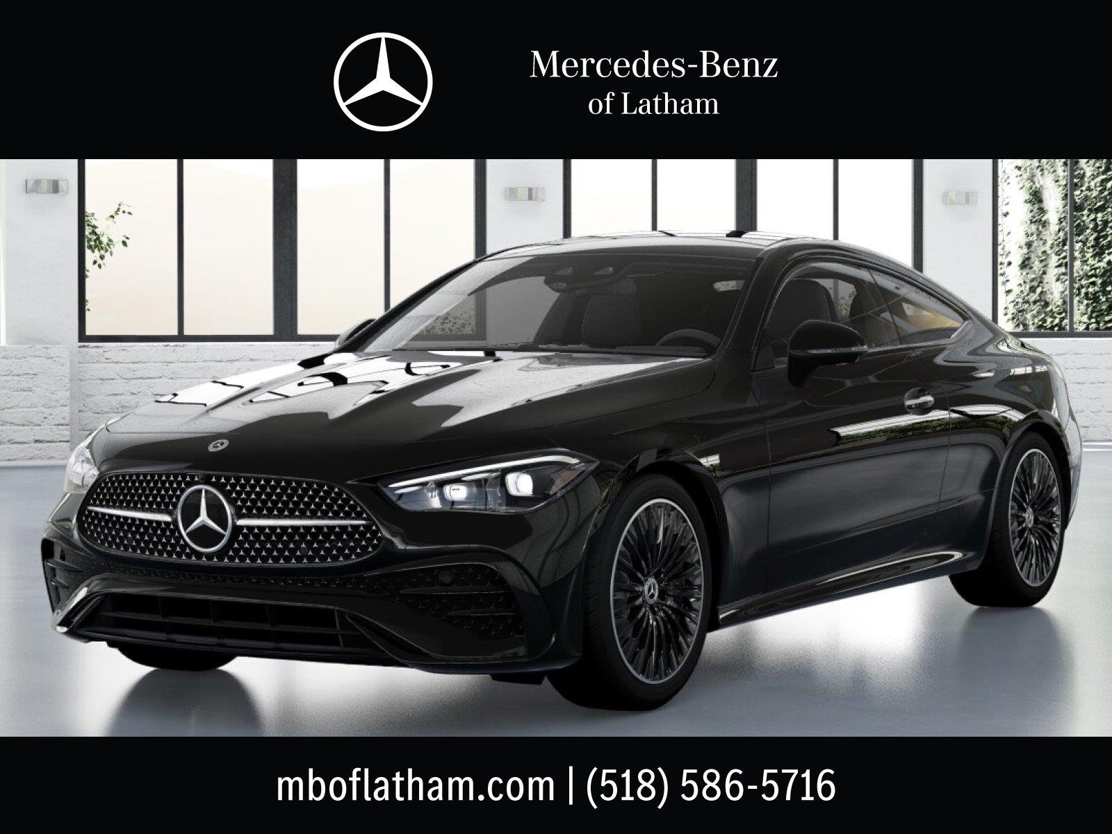 Black 2026 Mercedes-Benz CLE Coupe All-Wheel Drive Automatic