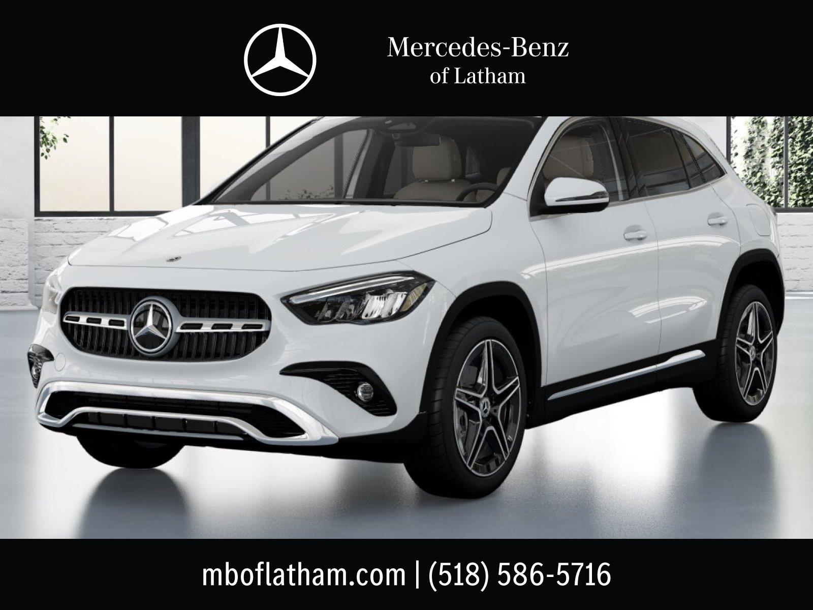 Polar White 2026 Mercedes-Benz GLA SUV / Crossover All-Wheel Drive Automatic