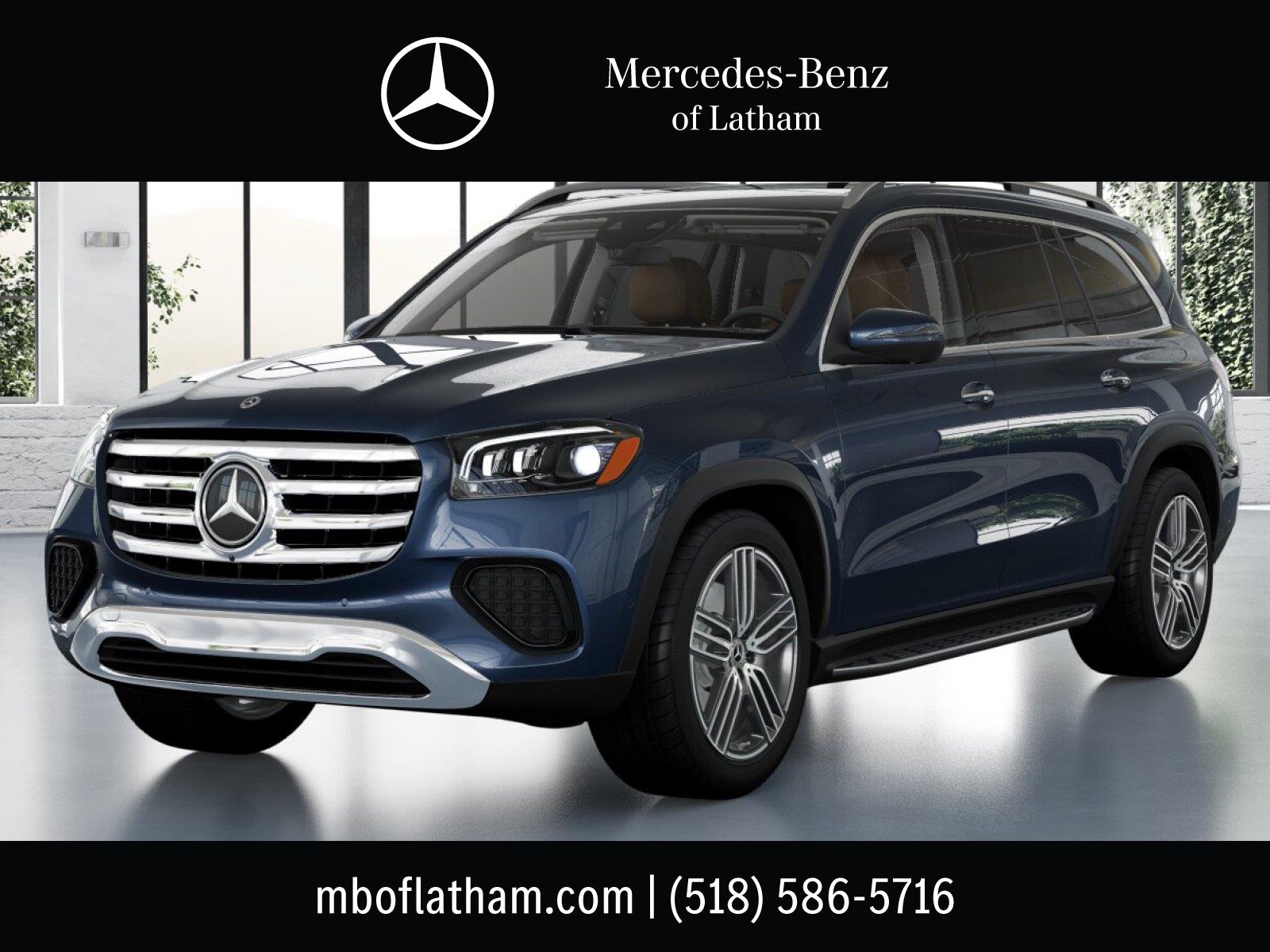 Twilight Blue Metallic 2026 Mercedes-Benz GLS SUV / Crossover All-Wheel Drive Automatic