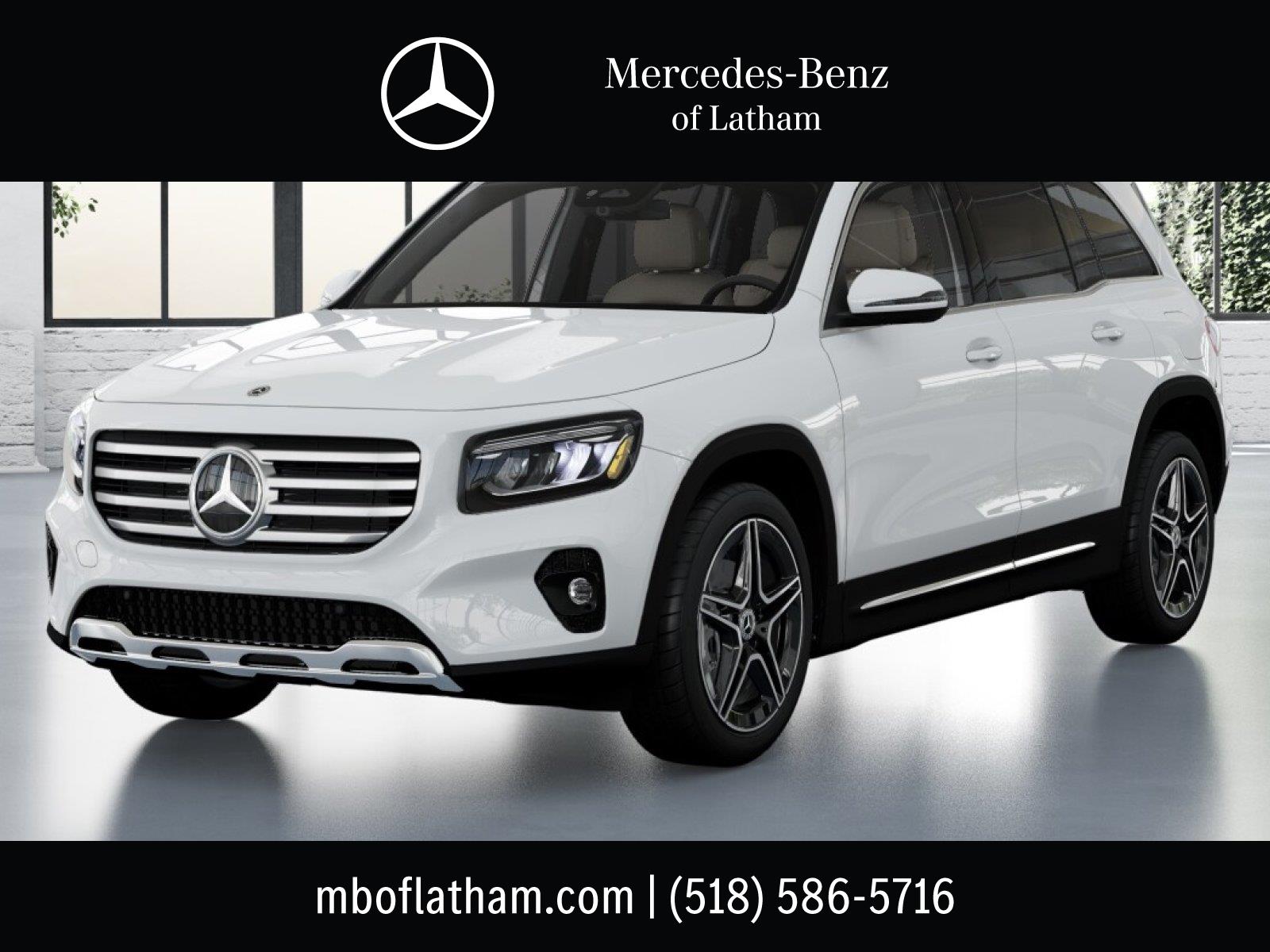 Polar White 2026 Mercedes-Benz GLB SUV / Crossover All-Wheel Drive Automatic