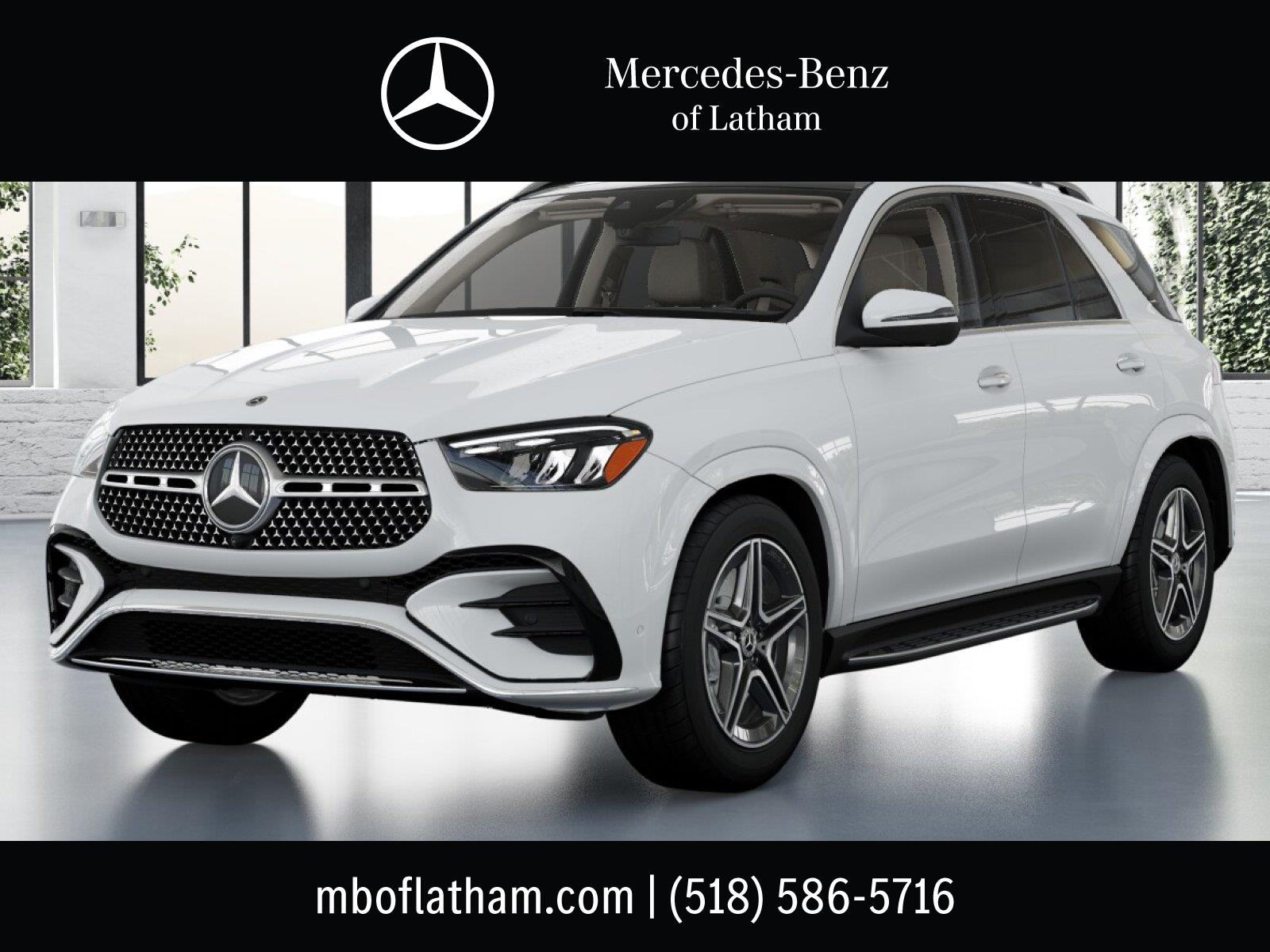 Polar White 2026 Mercedes-Benz GLE SUV / Crossover All-Wheel Drive Automatic