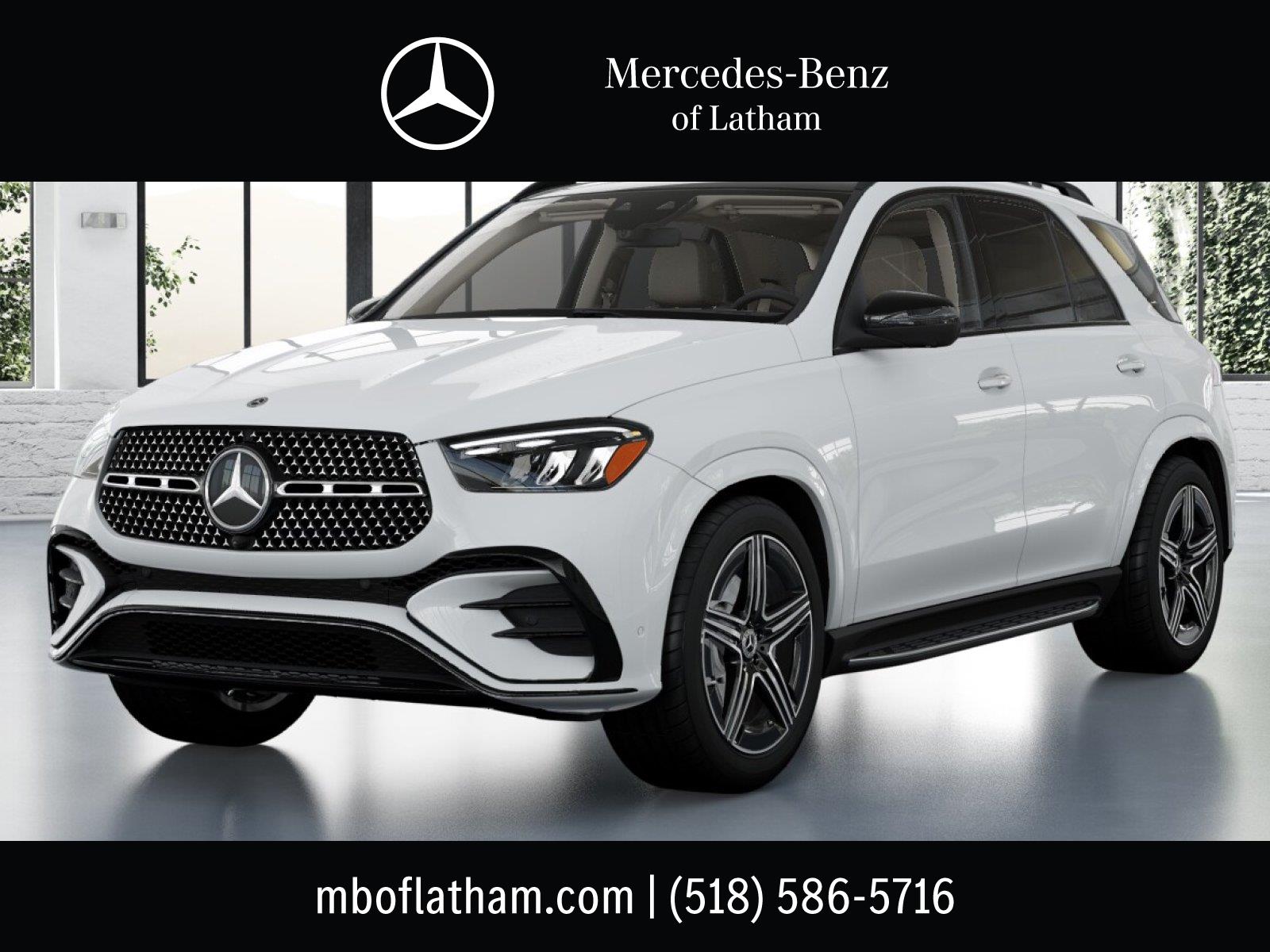 Polar White 2026 Mercedes-Benz GLE SUV / Crossover All-Wheel Drive Automatic