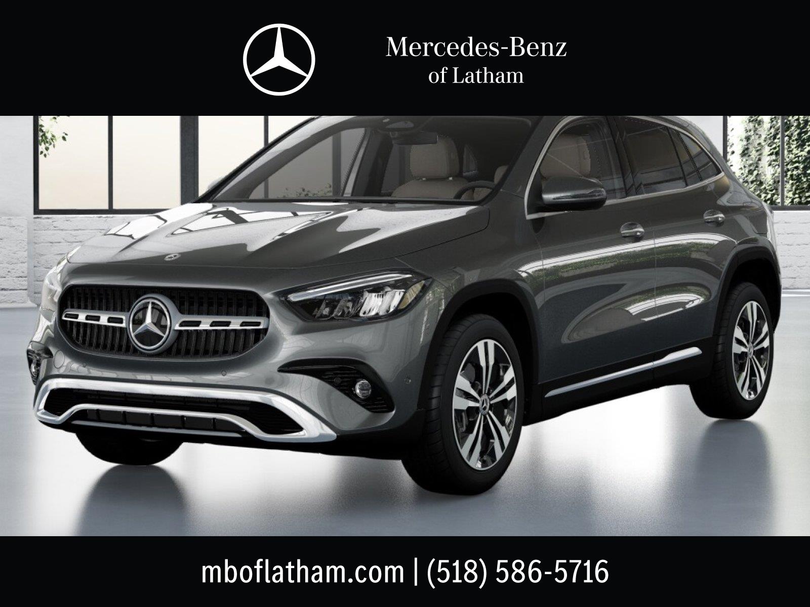 Gray (Mountain Grey Metallic) 2026 Mercedes-Benz GLA SUV / Crossover All-Wheel Drive Automatic