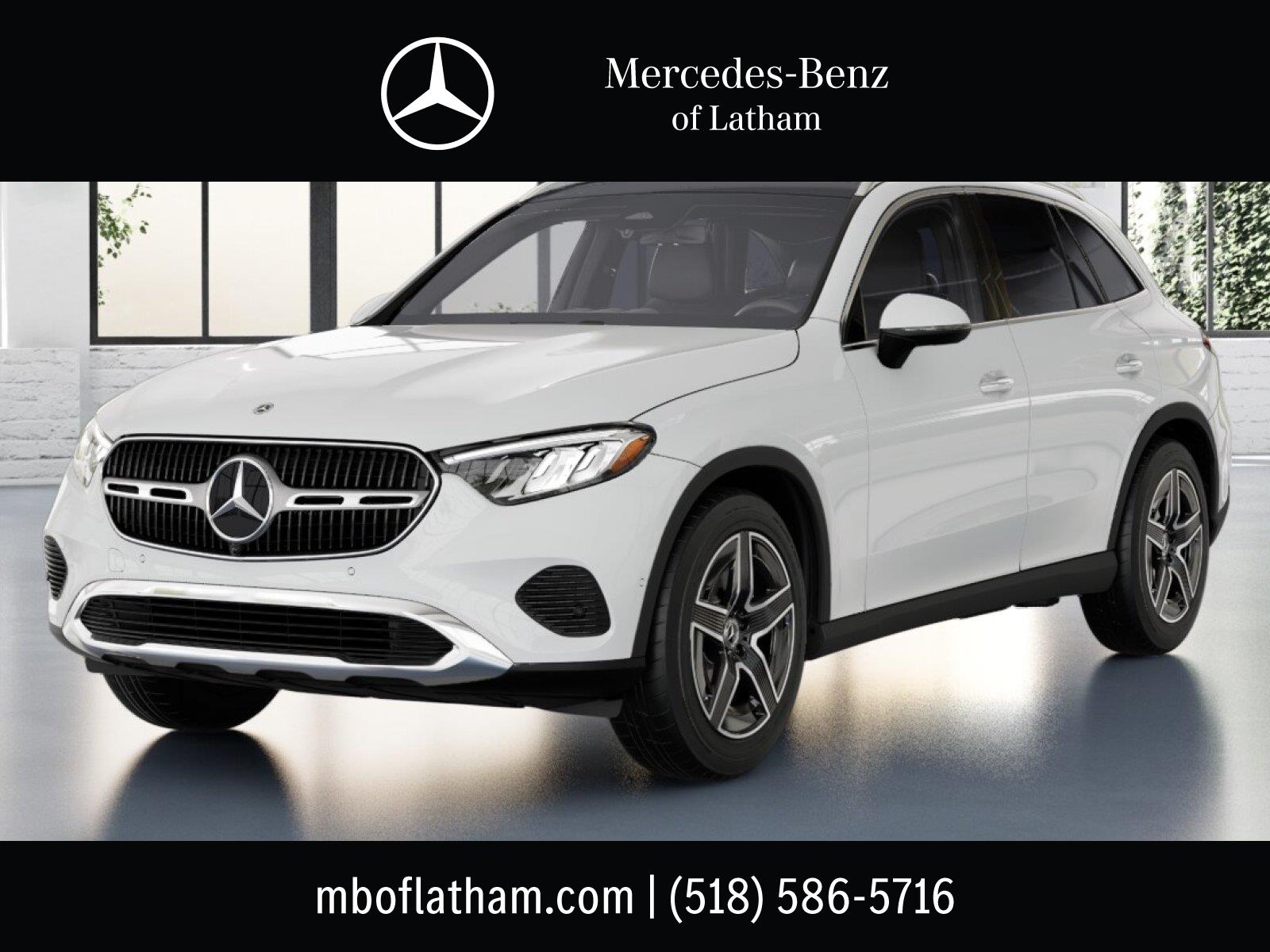 Polar White 2026 Mercedes-Benz GLC SUV / Crossover All-Wheel Drive Automatic
