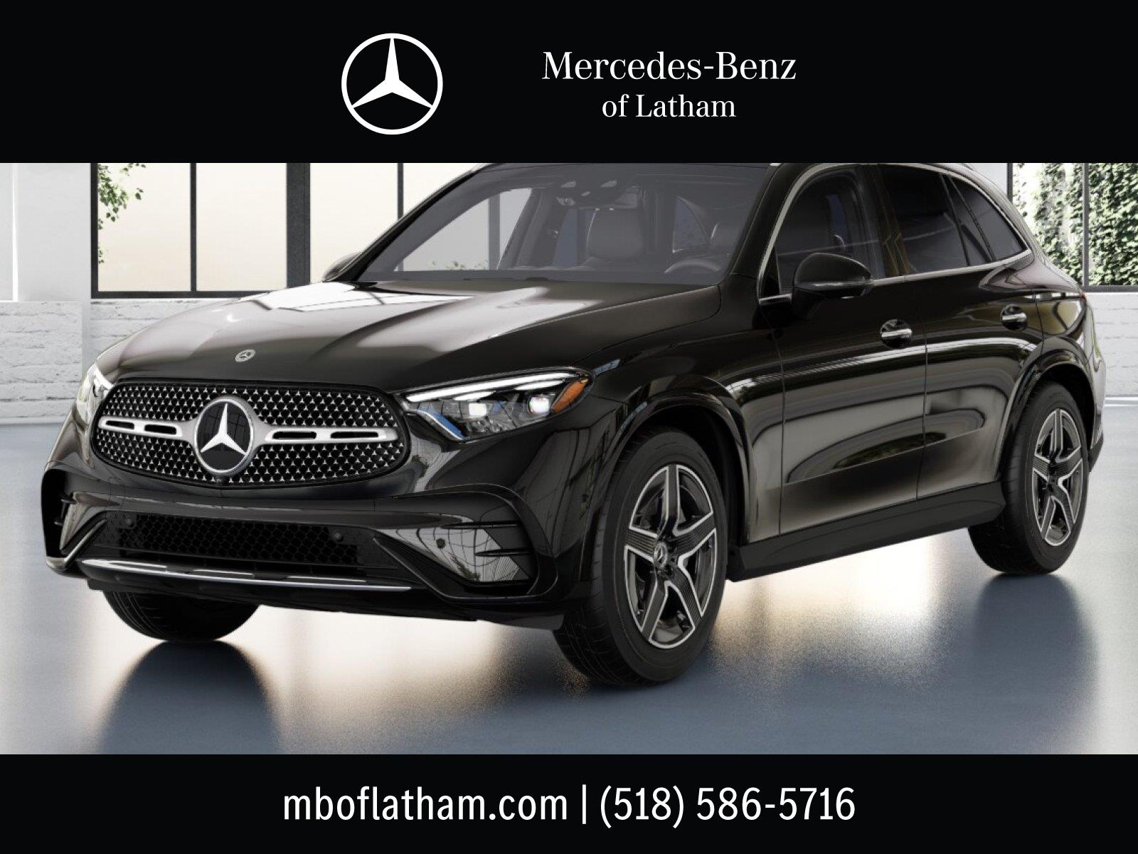 Obsidian Black Metallic 2026 Mercedes-Benz GLC SUV / Crossover All-Wheel Drive Automatic