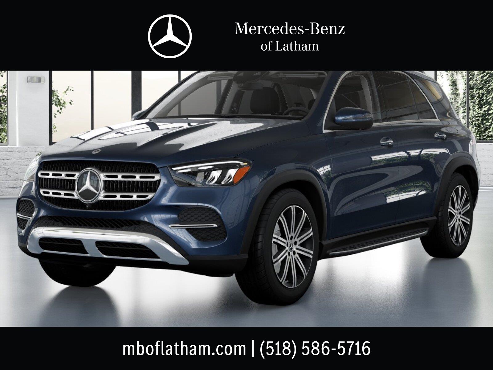 Twilight Blue Metallic 2026 Mercedes-Benz GLE SUV / Crossover All-Wheel Drive Automatic