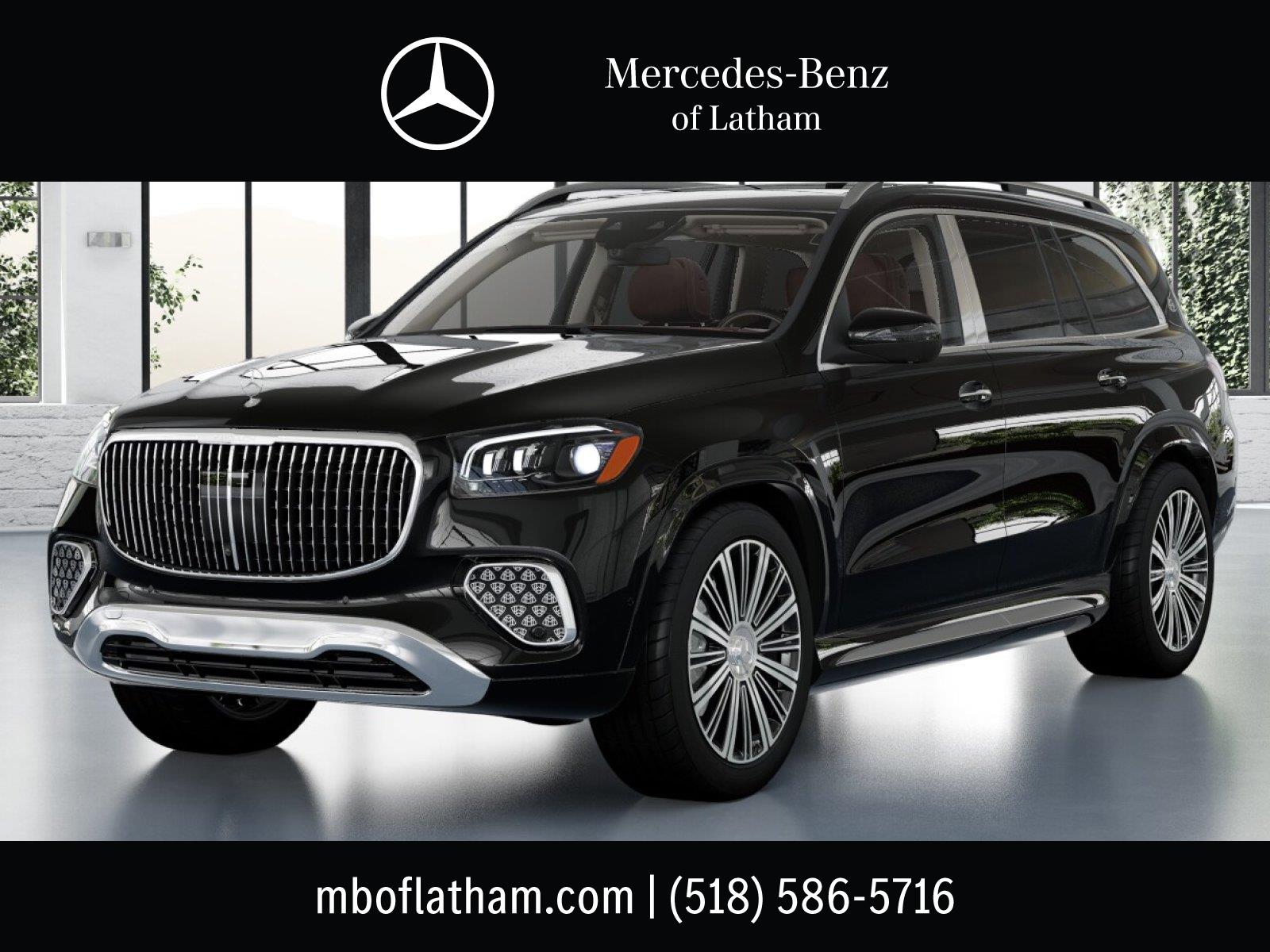 Obsidian Black 2026 Mercedes-Benz GLS SUV / Crossover All-Wheel Drive Automatic