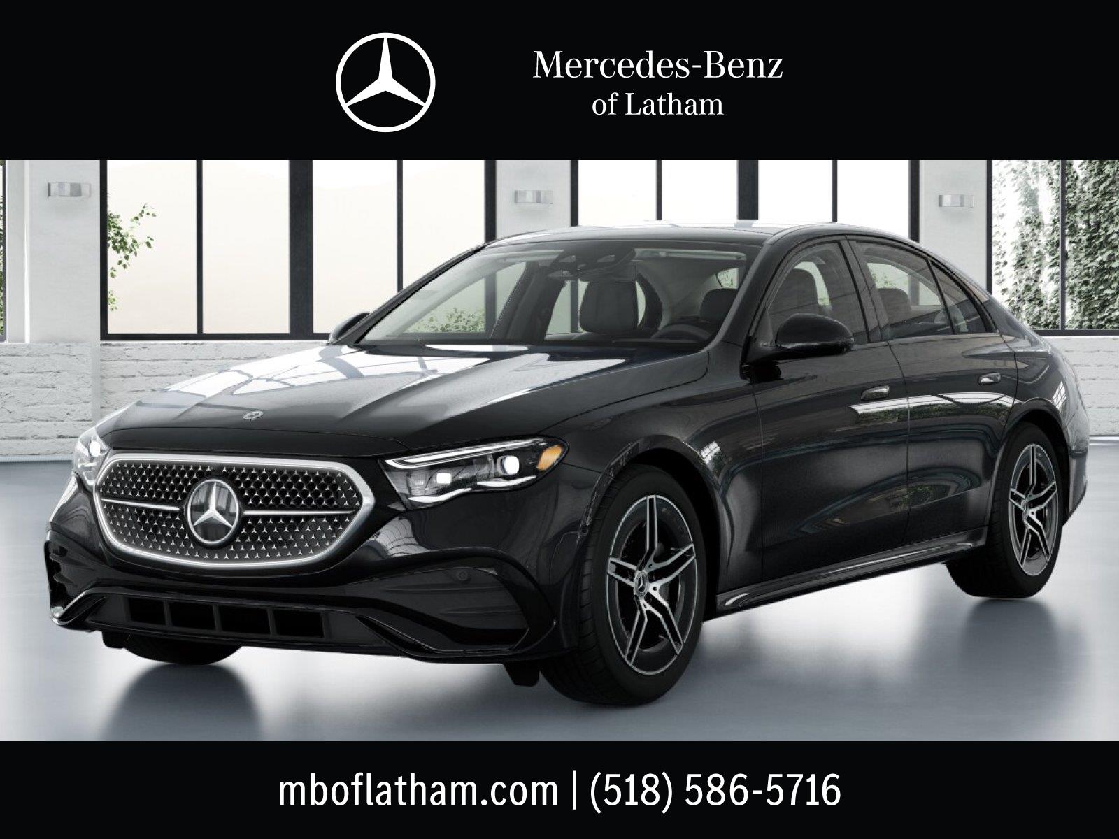 Black 2027 Mercedes-Benz E-Class Sedan All-Wheel Drive Automatic