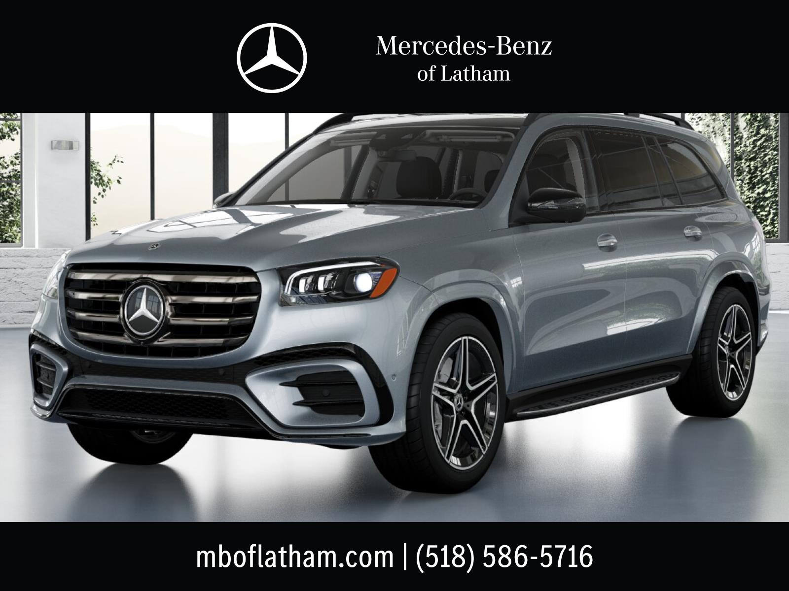 Cirrus Silver Metallic 2026 Mercedes-Benz GLS SUV / Crossover All-Wheel Drive Automatic