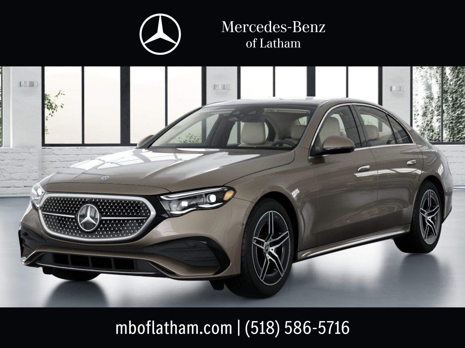 Sonoran Brown Metallic 2027 Mercedes-Benz E-Class Sedan All-Wheel Drive Automatic