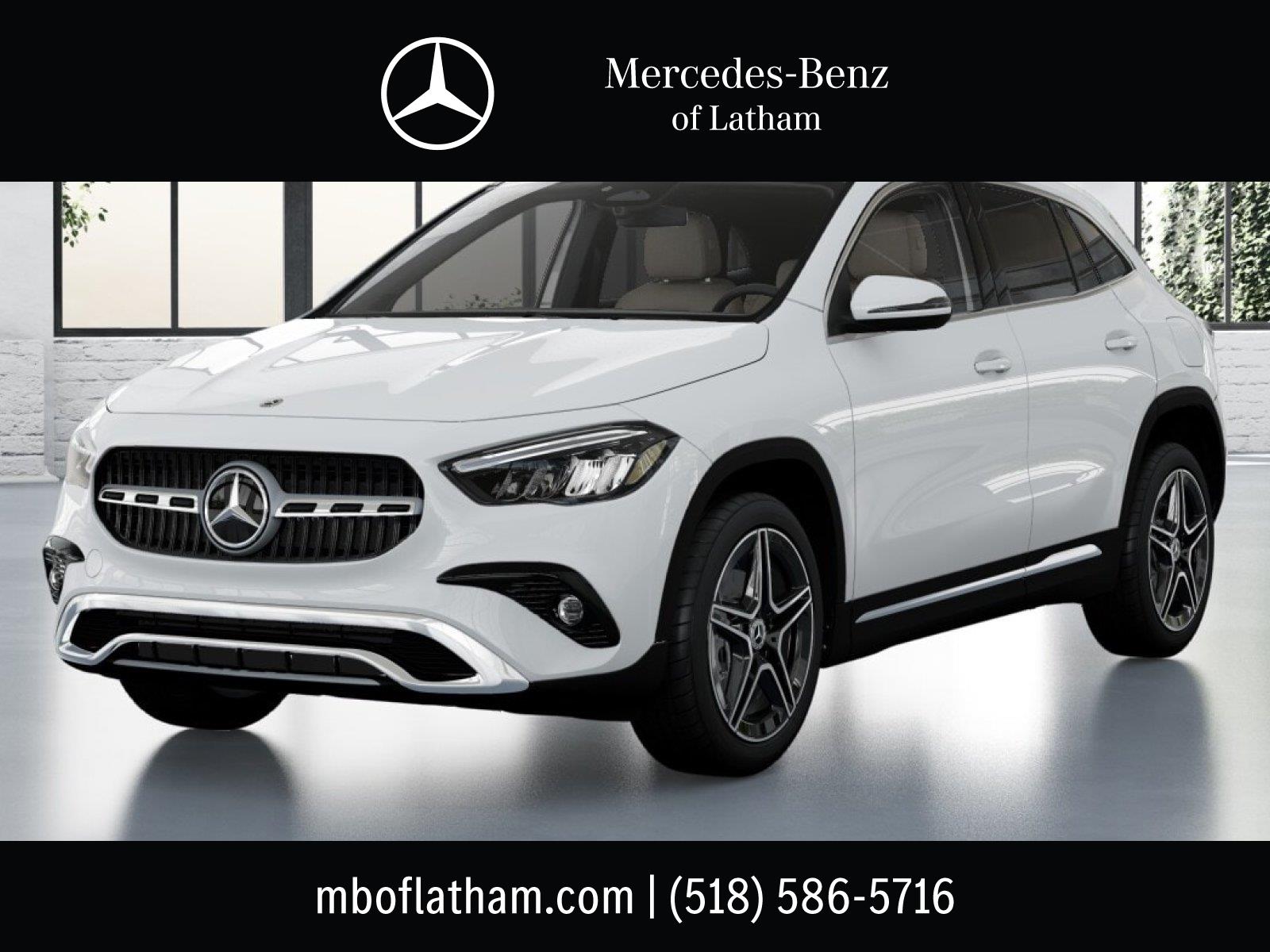 Polar White 2026 Mercedes-Benz GLA SUV / Crossover All-Wheel Drive Automatic