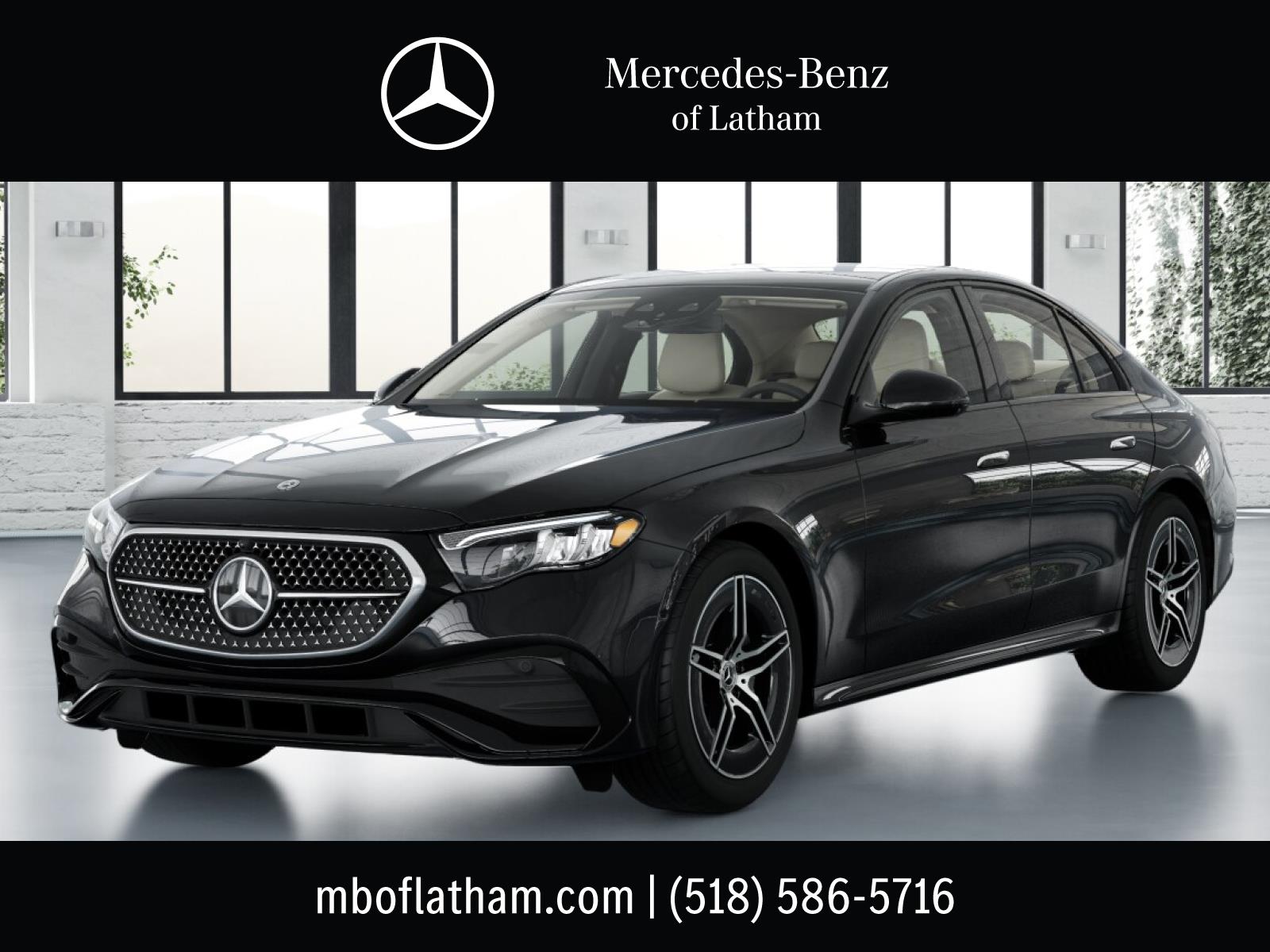 Black 2026 Mercedes-Benz E-Class Sedan All-Wheel Drive Automatic