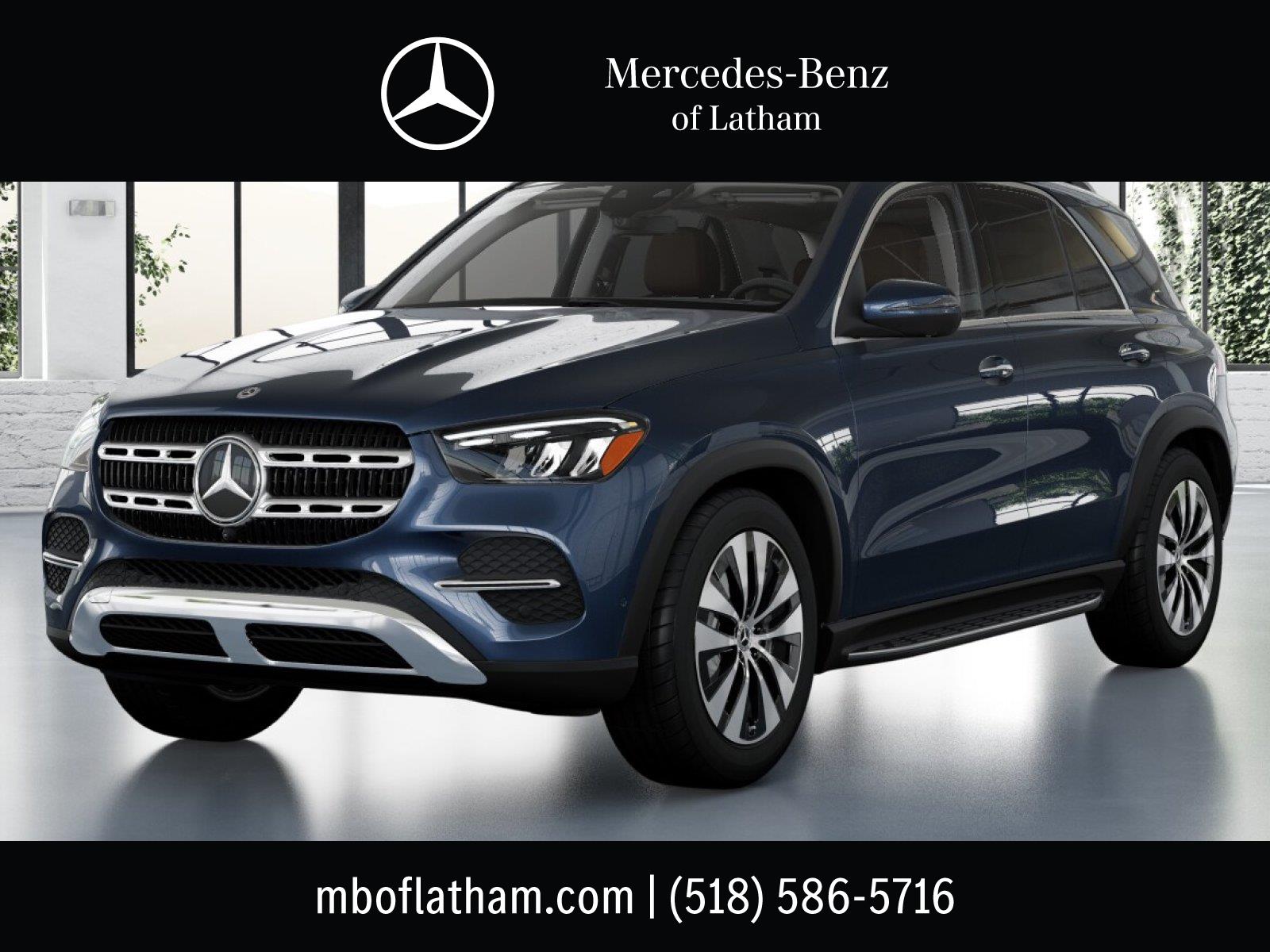 Twilight Blue Metallic 2026 Mercedes-Benz GLE SUV / Crossover All-Wheel Drive Automatic