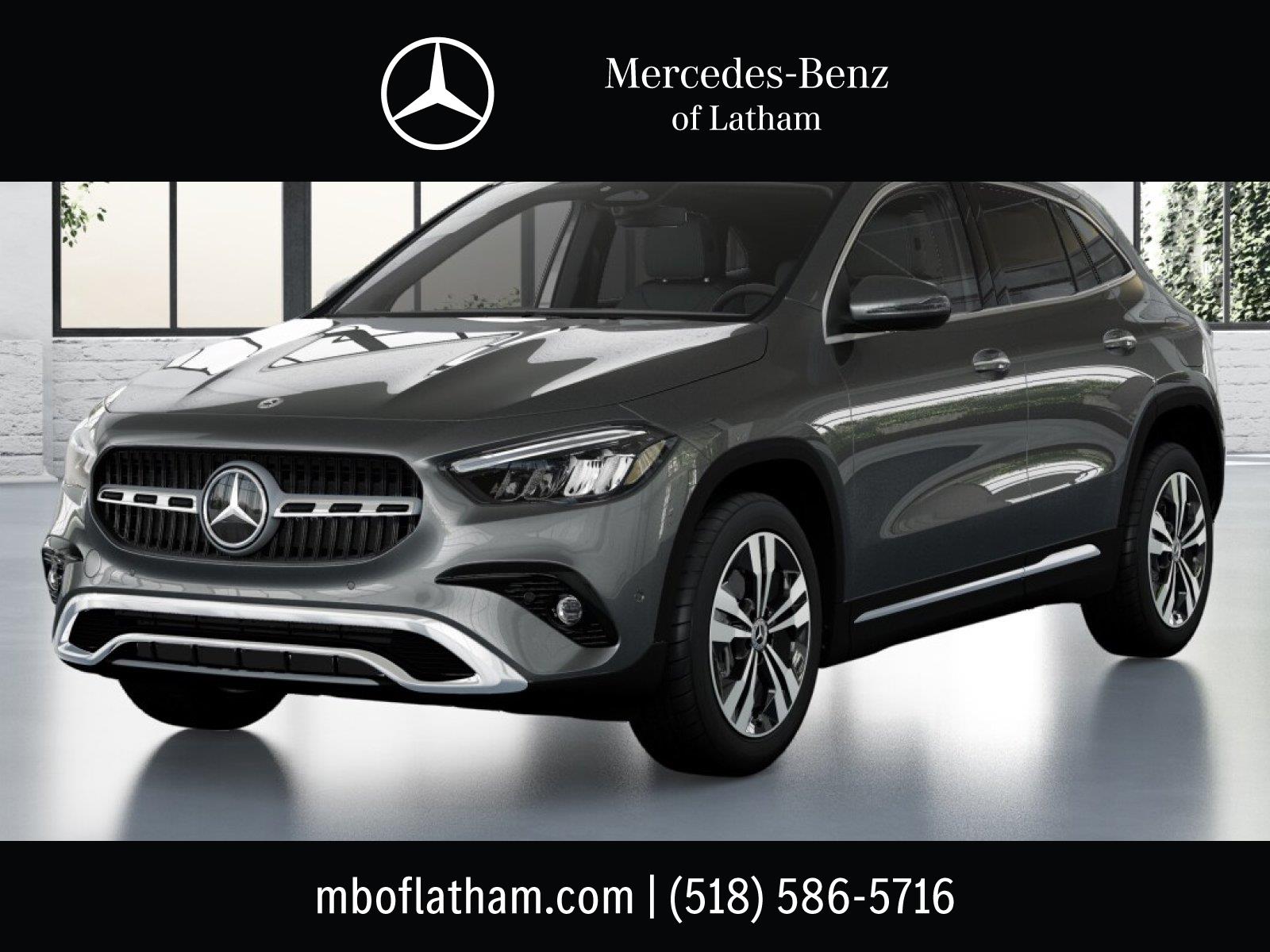 Gray (Mountain Grey Metallic) 2026 Mercedes-Benz GLA SUV / Crossover All-Wheel Drive Automatic