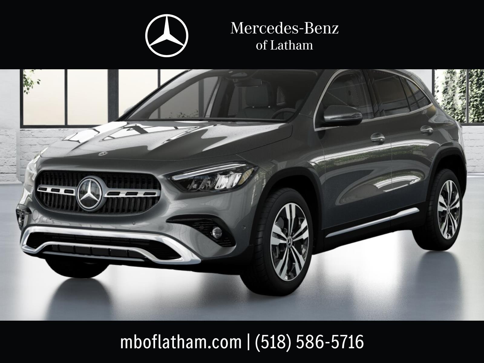 Gray (Mountain Grey Metallic) 2026 Mercedes-Benz GLA SUV / Crossover All-Wheel Drive Automatic